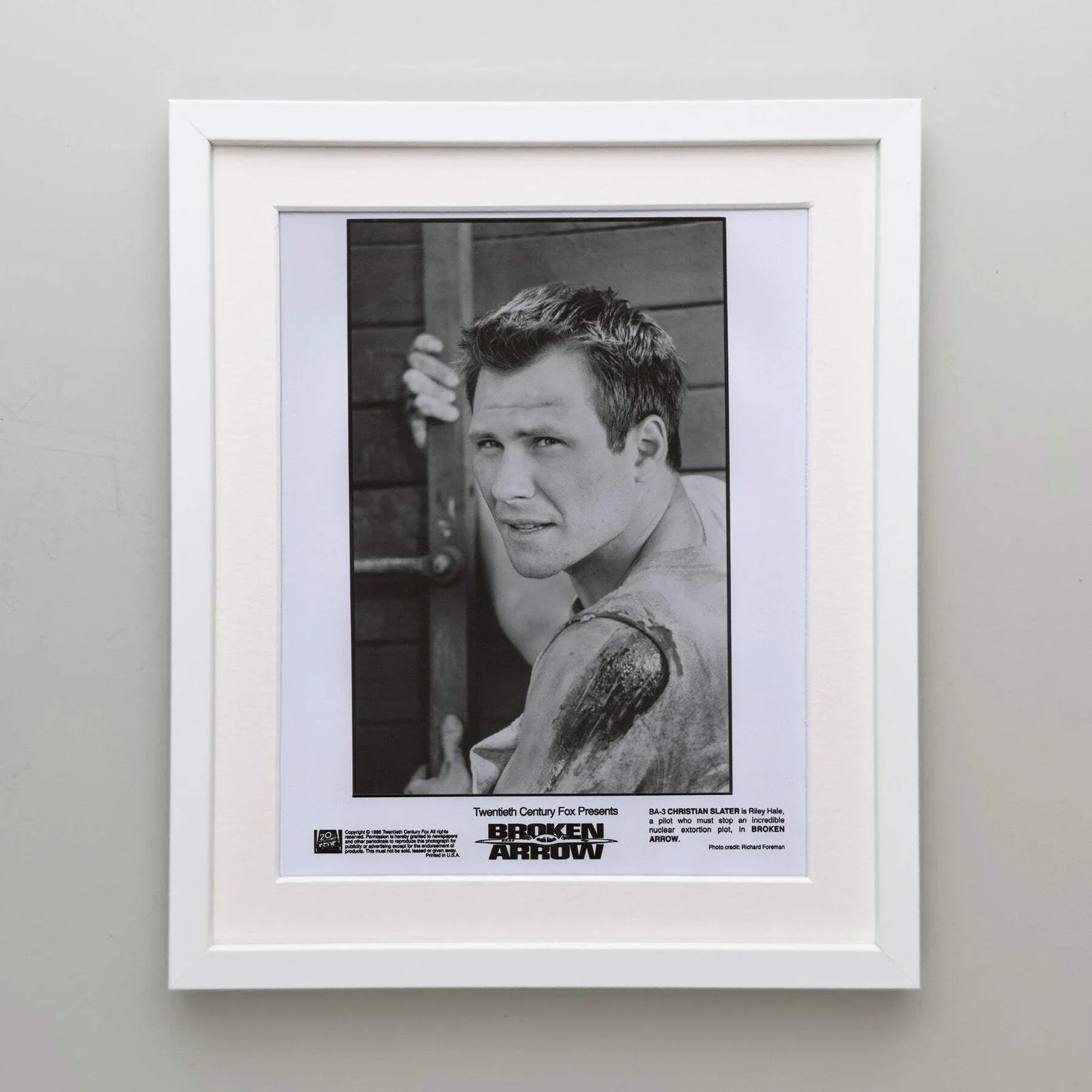 Broken Arrow (1996) Press Publicity Still - Framed, image 4