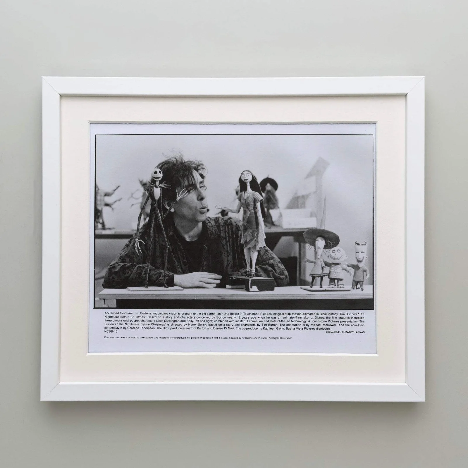 The Nightmare Before Christmas (1993) Press Publicity Still - Framed, image 4