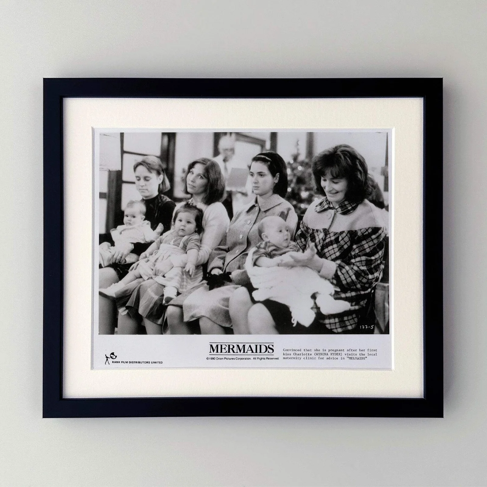 Mermaids (1990) Press Publicity Still - Framed, image 2