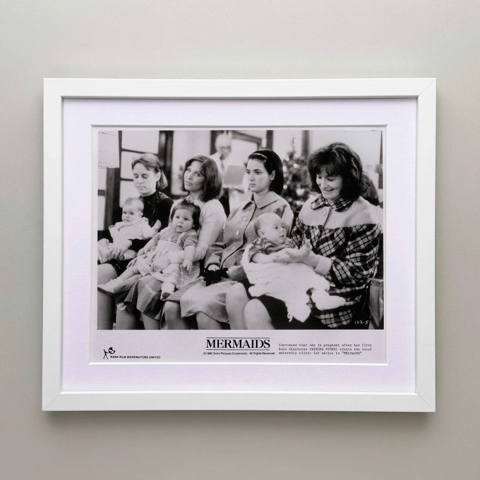 Mermaids (1990) Press Publicity Still - Framed, image 3
