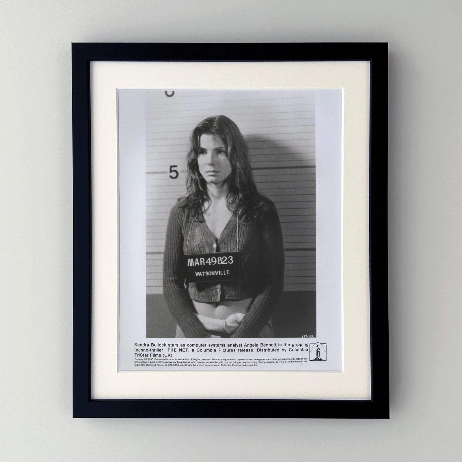 The Net (1995) Press Publicity Still - Framed, image 2