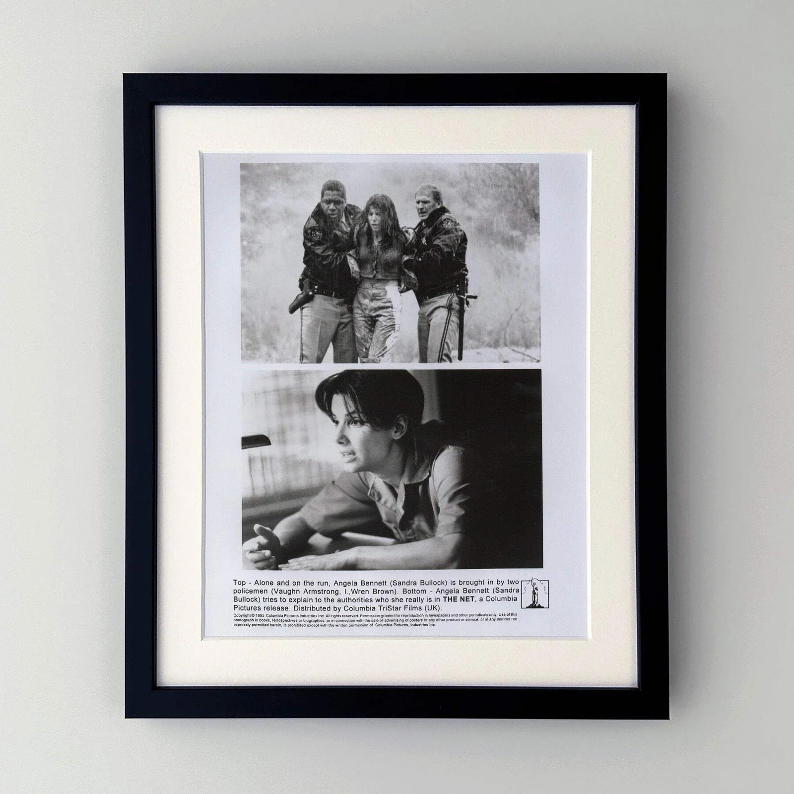 The Net (1995) Press Publicity Still - Framed, image 2