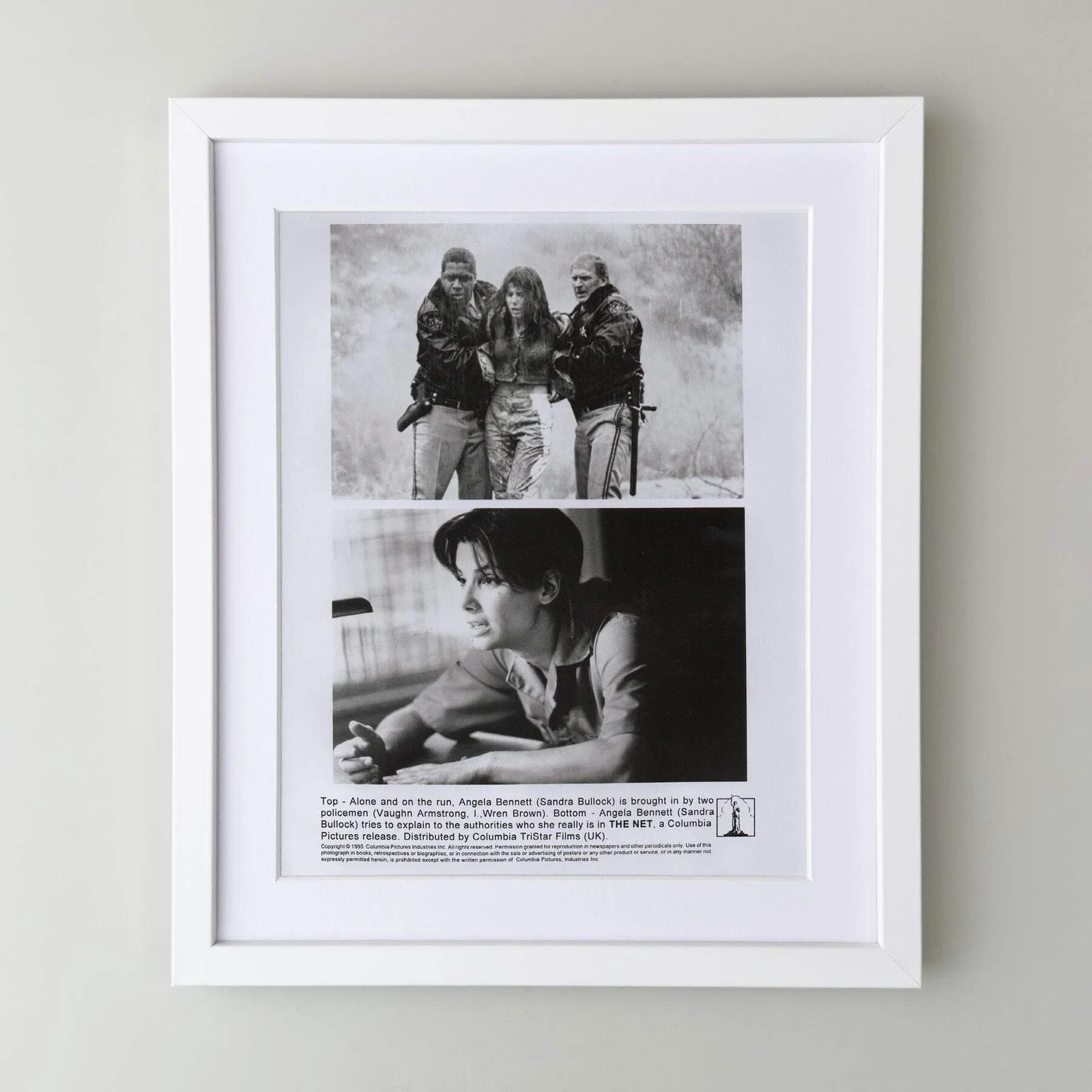 The Net (1995) Press Publicity Still - Framed, image 3