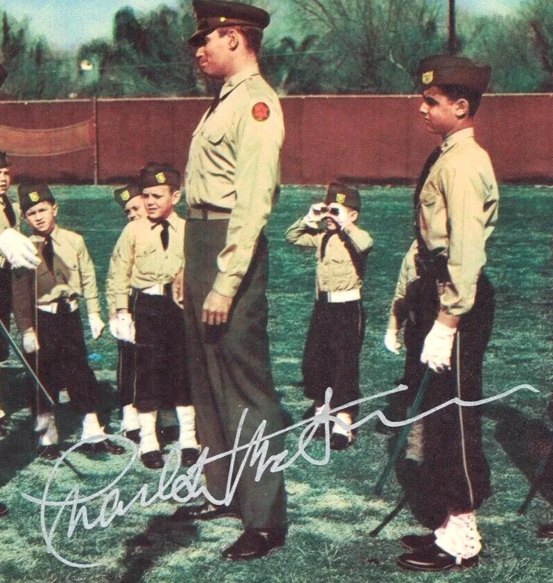 Charlton Heston — CHARLTON HESTON JSA Autographed 11X14 LC FREE SHIP Planet Of The Apes not PSA, изображение 2