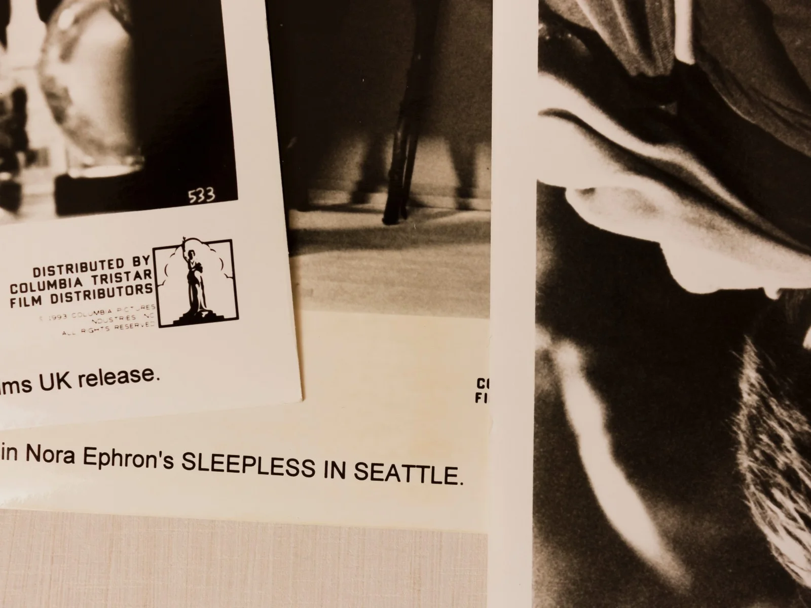 Sleepless in Seattle - 3 Film Stills Tom Hanks Meg Ryan Romantic Comedy Drama, изображение 3