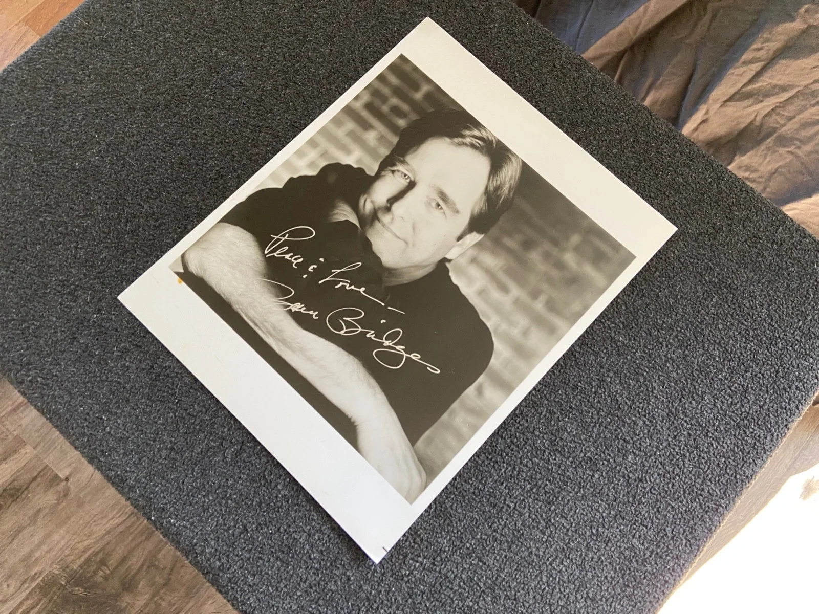 Beau Bridges — Beau Bridges Autographed 8x10 B&W Photo Authentic Original Signature! Near Mint!, изображение 2
