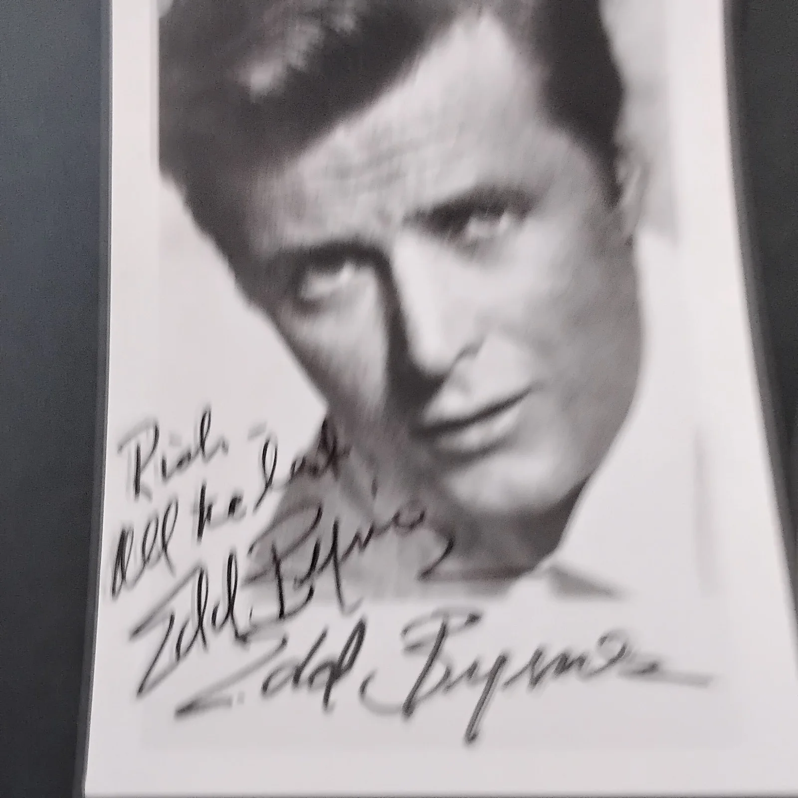 Edd Byrnes SIGNED Photo 60s Movie TV Actor 77 Sunset Strip Grease Back to Beach, изображение 3