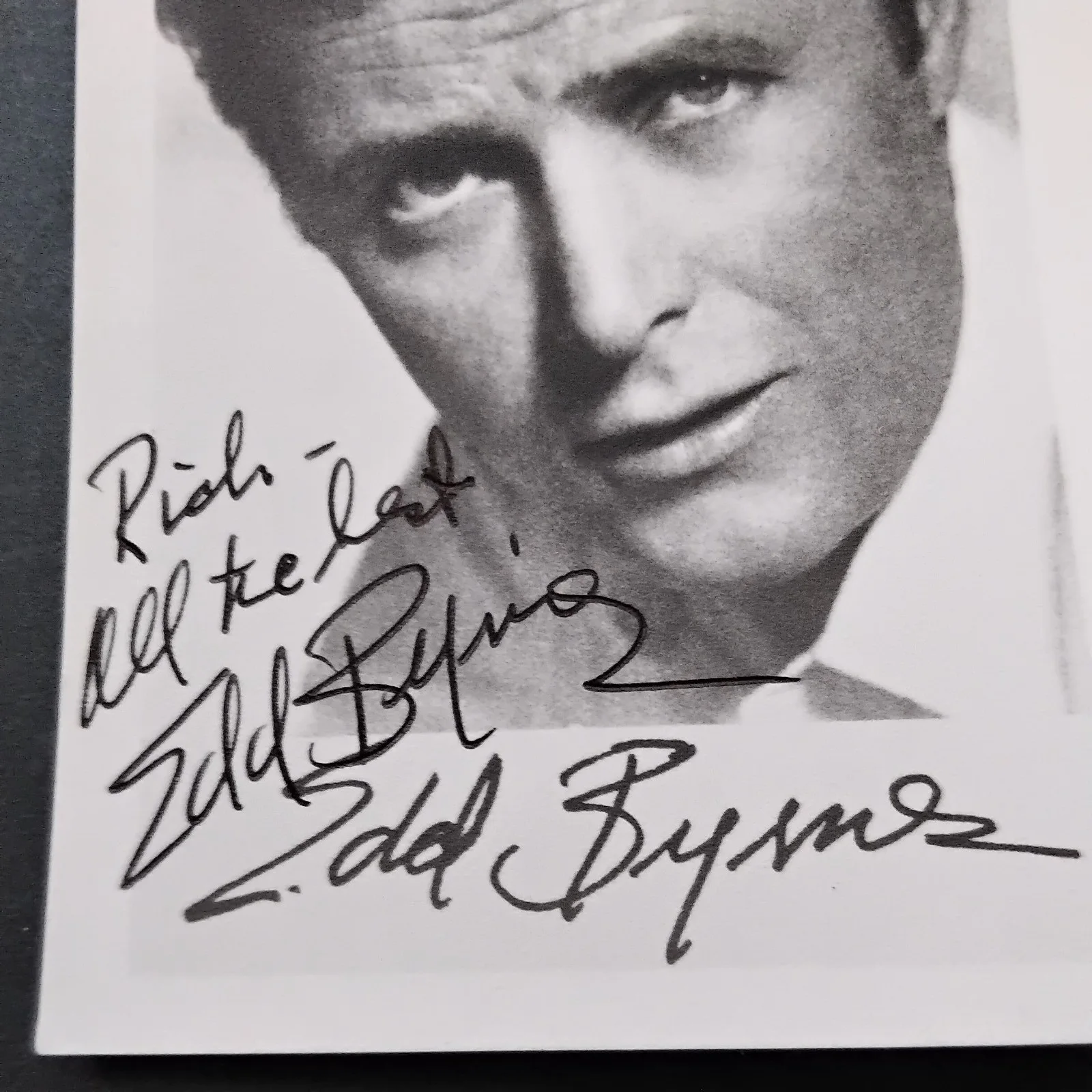Edd Byrnes SIGNED Photo 60s Movie TV Actor 77 Sunset Strip Grease Back to Beach, изображение 4