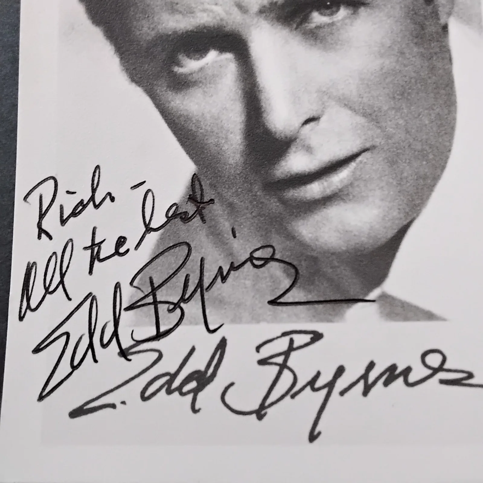 Edd Byrnes SIGNED Photo 60s Movie TV Actor 77 Sunset Strip Grease Back to Beach, изображение 5