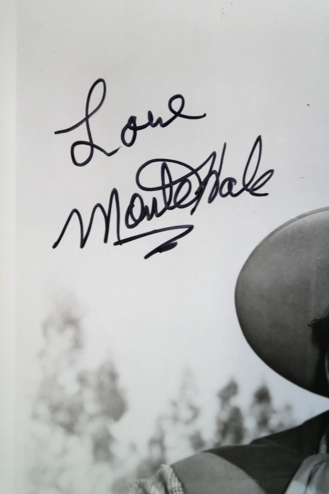 MONTE HALE - American Western Actor/Singer Autographed 8 x 10 Photograph, image 3