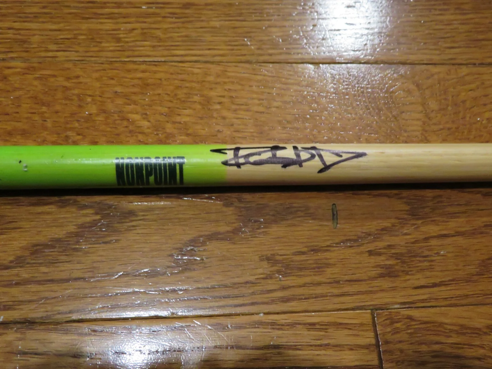 2025 Nonpoint Robb Rivera Autographed Custom Drumstick, image 3
