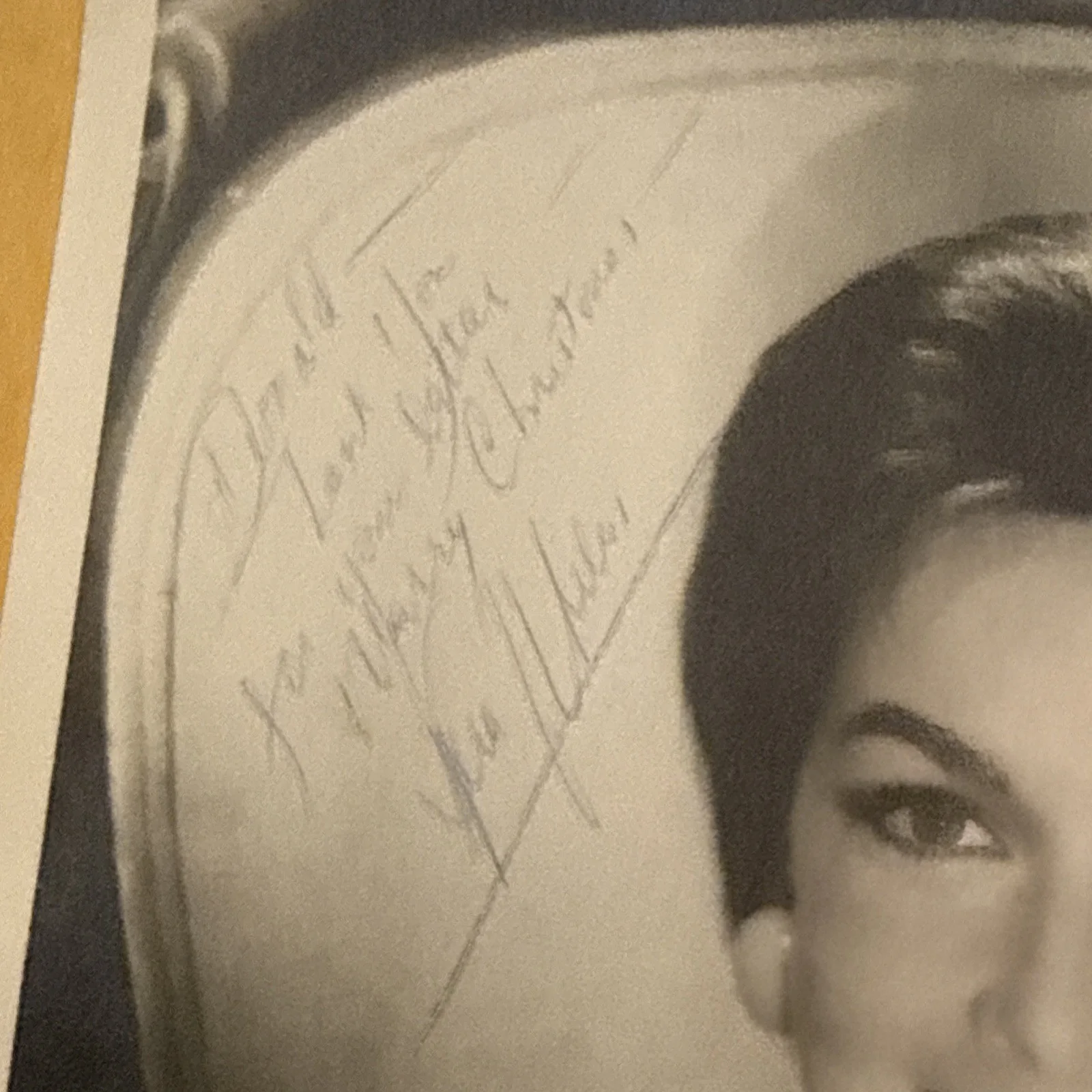Mildred Miller Signed Photo American Mezzo-Soprano w/ original fan club envelope, изображение 2