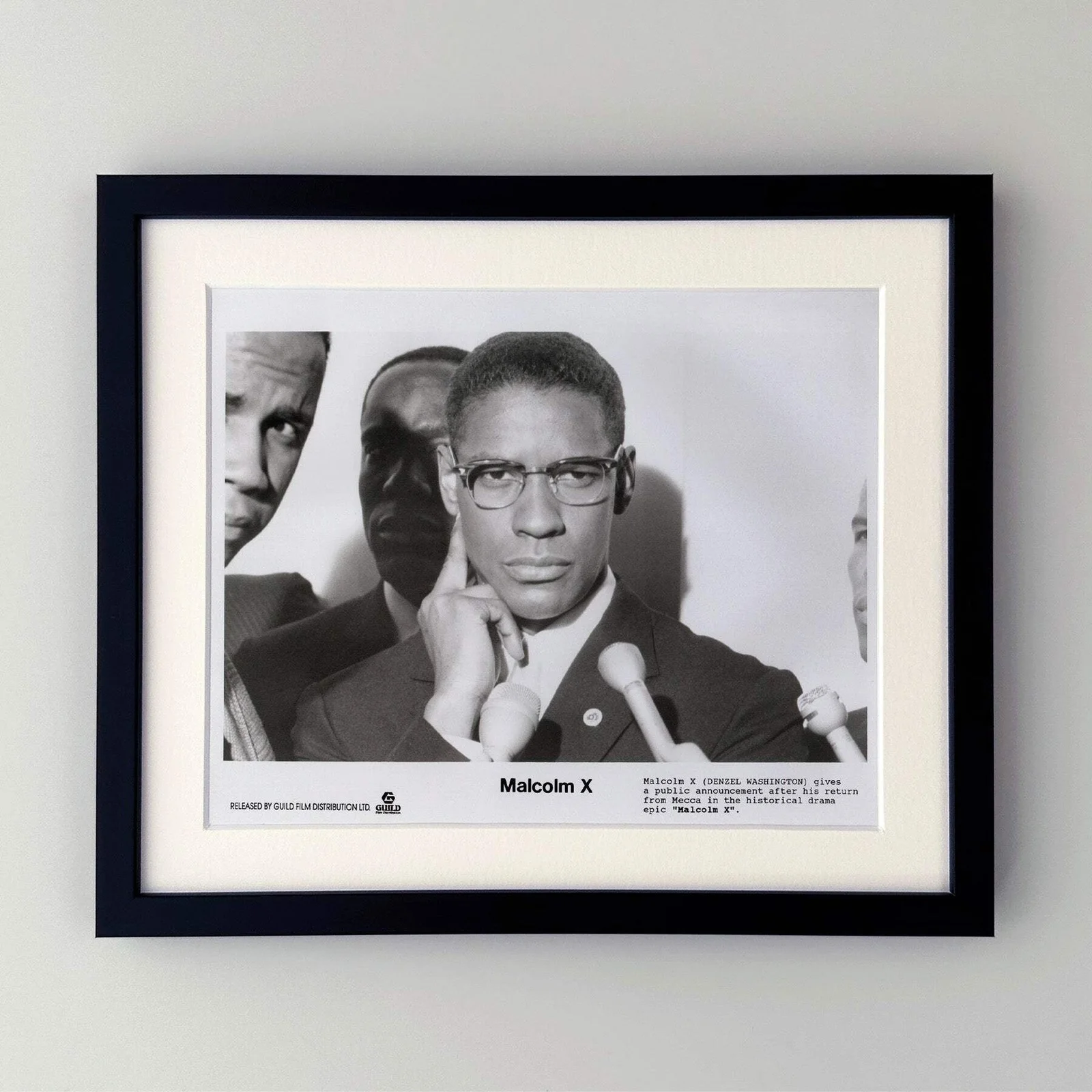 Malcolm X (1992) Press Publicity Still - Framed, image 2