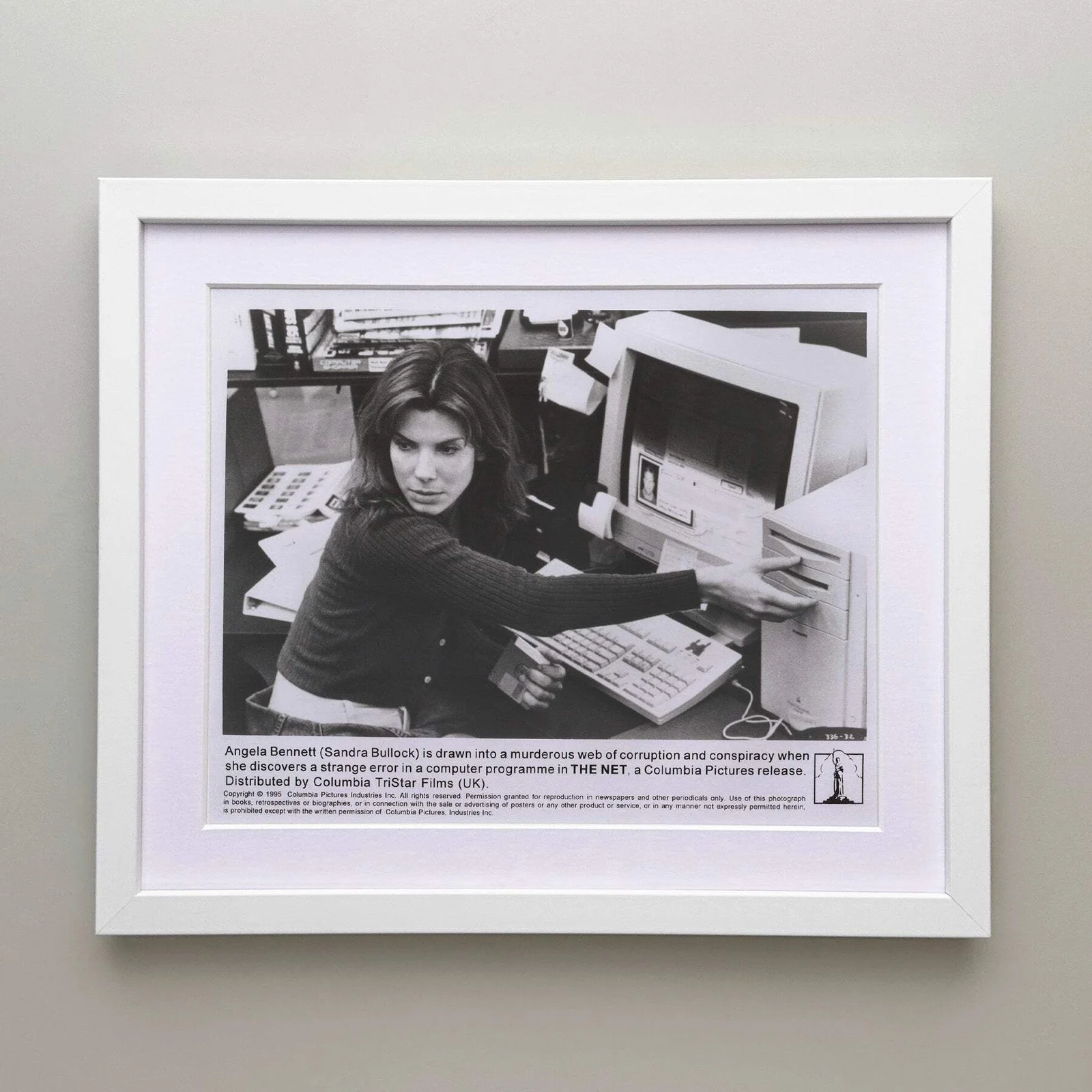 The Net (1995) Press Publicity Still - Framed, image 3