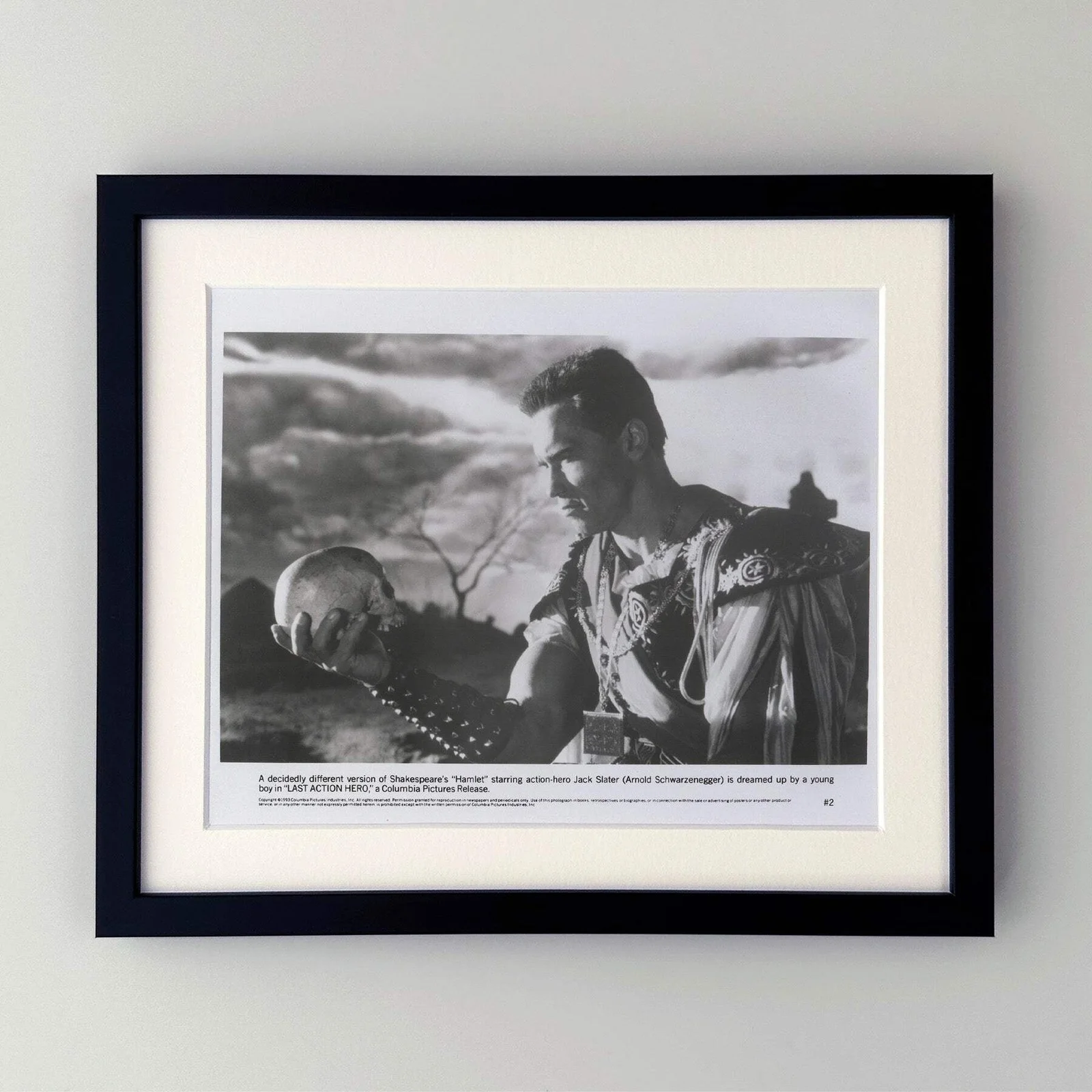 Last Action Hero (1993) Press Publicity Still - Framed, image 2