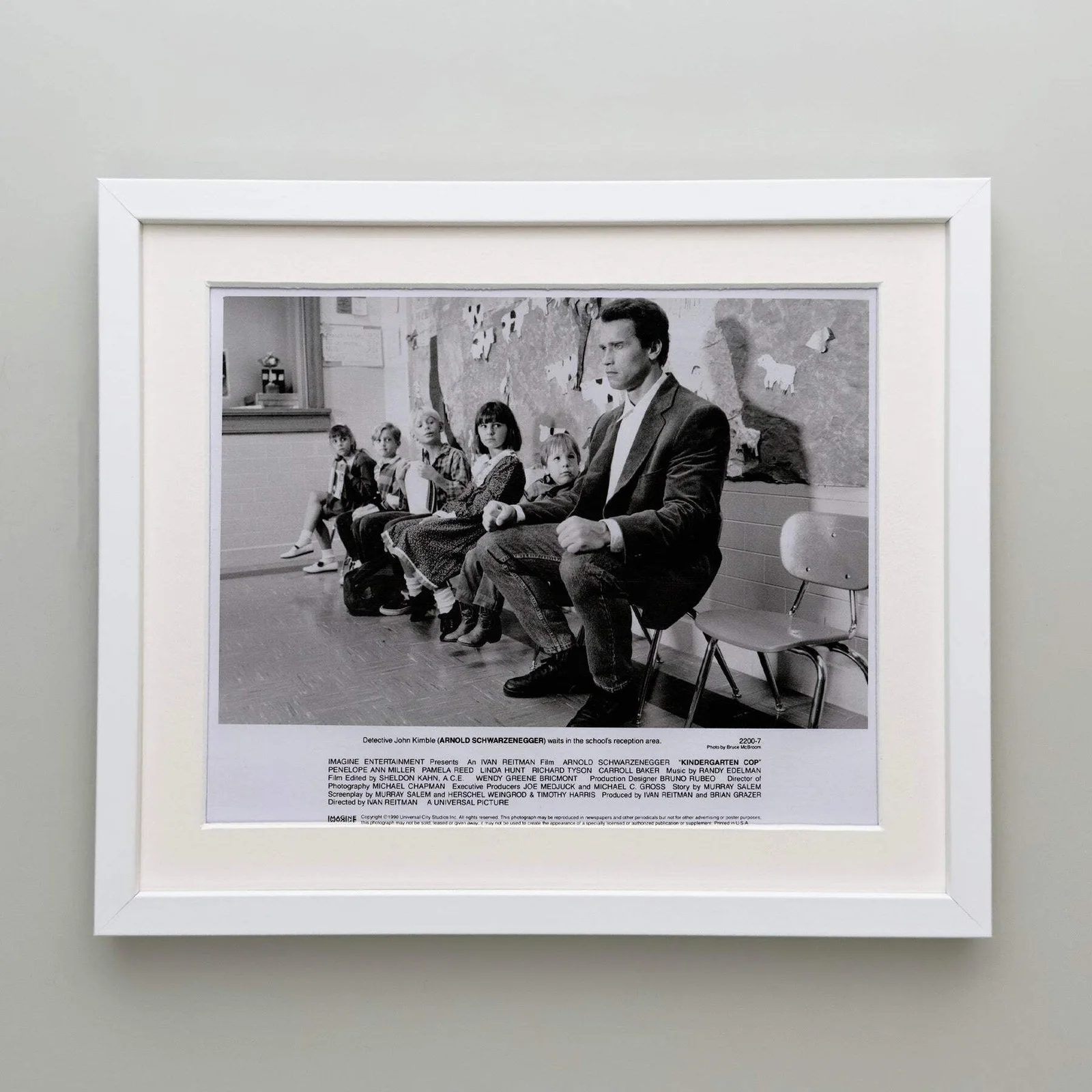 Kindergarten Cop (1990) Press Publicity Still - Framed, image 4