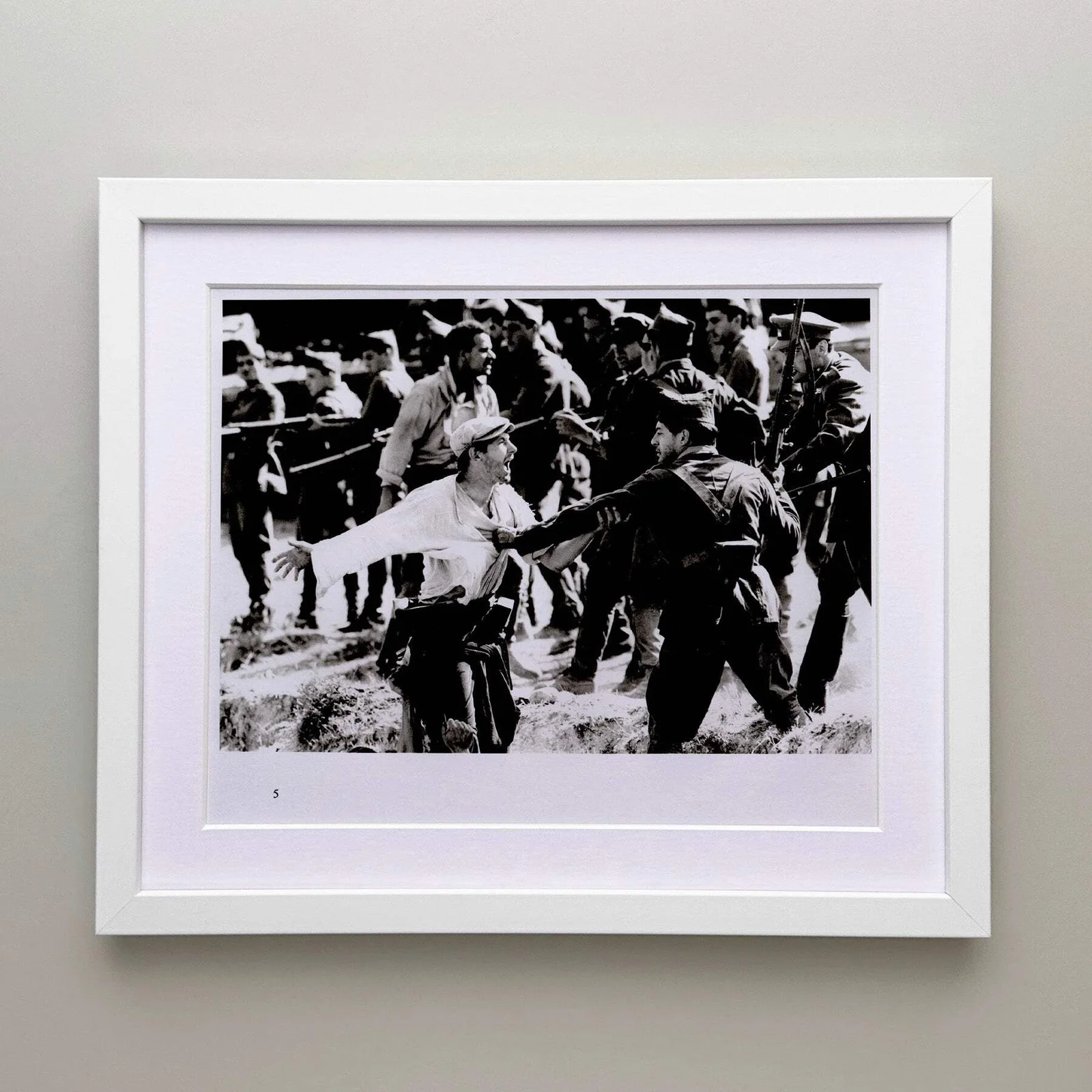 Land and Freedom (1995) Press Publicity Still - Framed, image 3