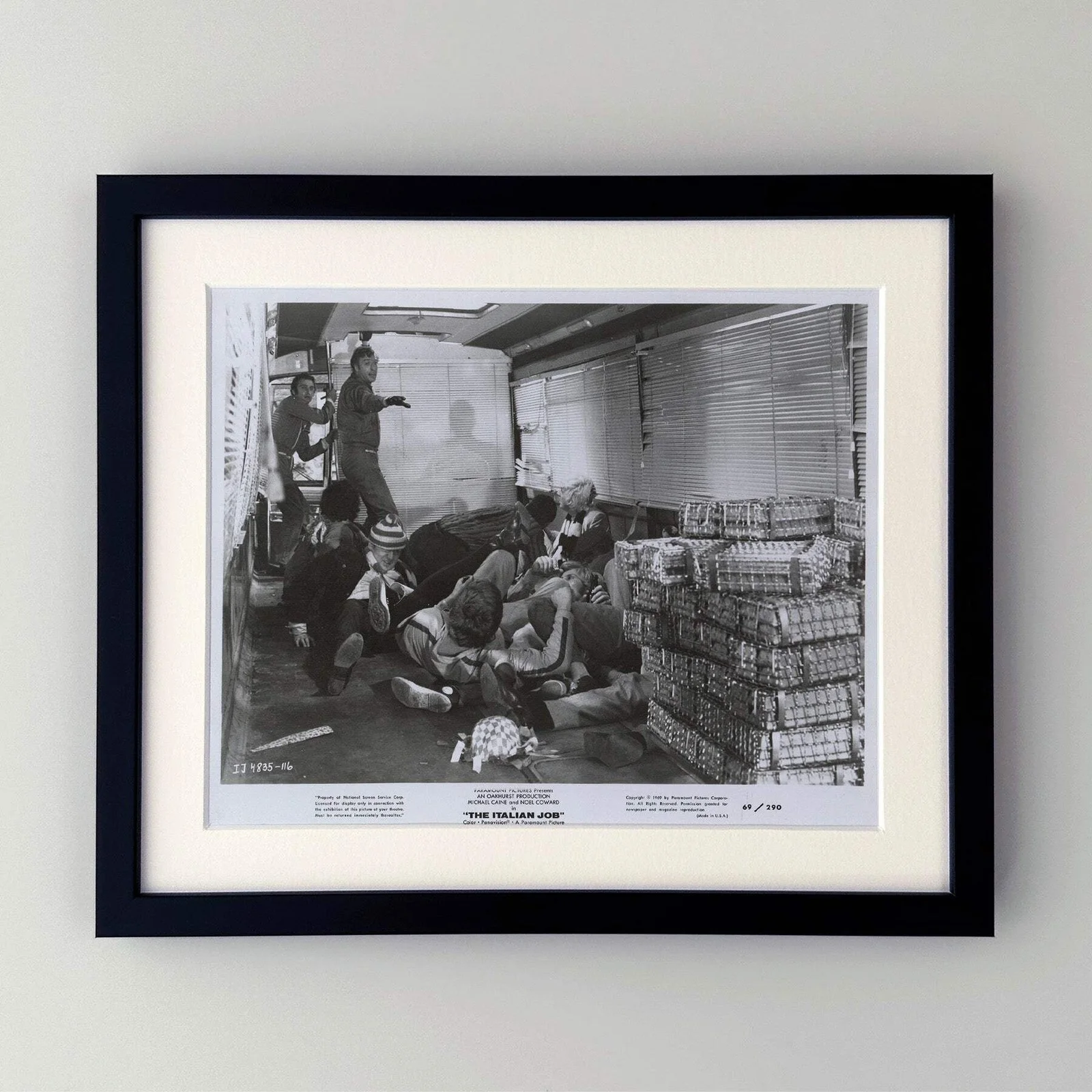 The Italian Job (1969) Press Publicity Still - Framed, изображение 2