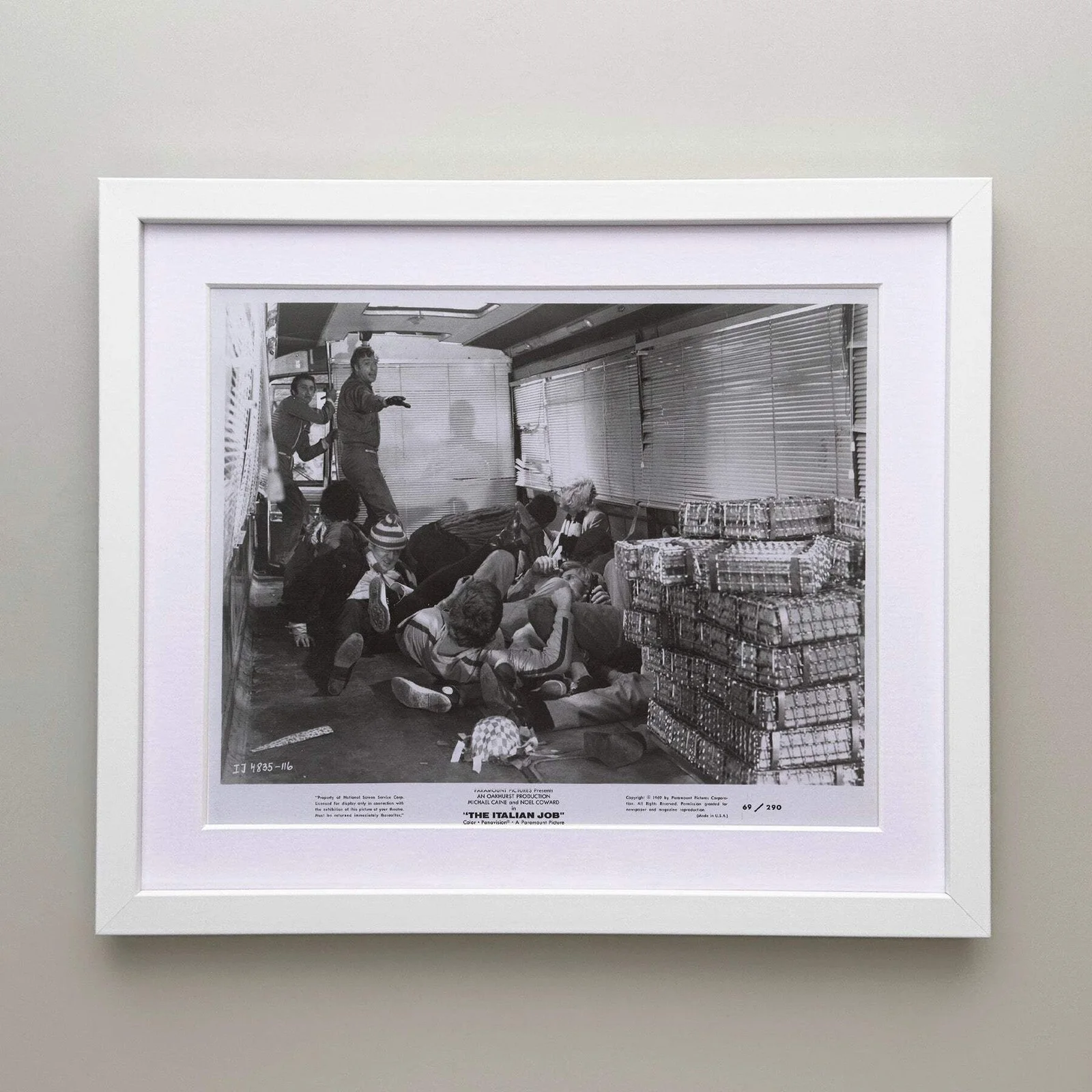 The Italian Job (1969) Press Publicity Still - Framed, изображение 3