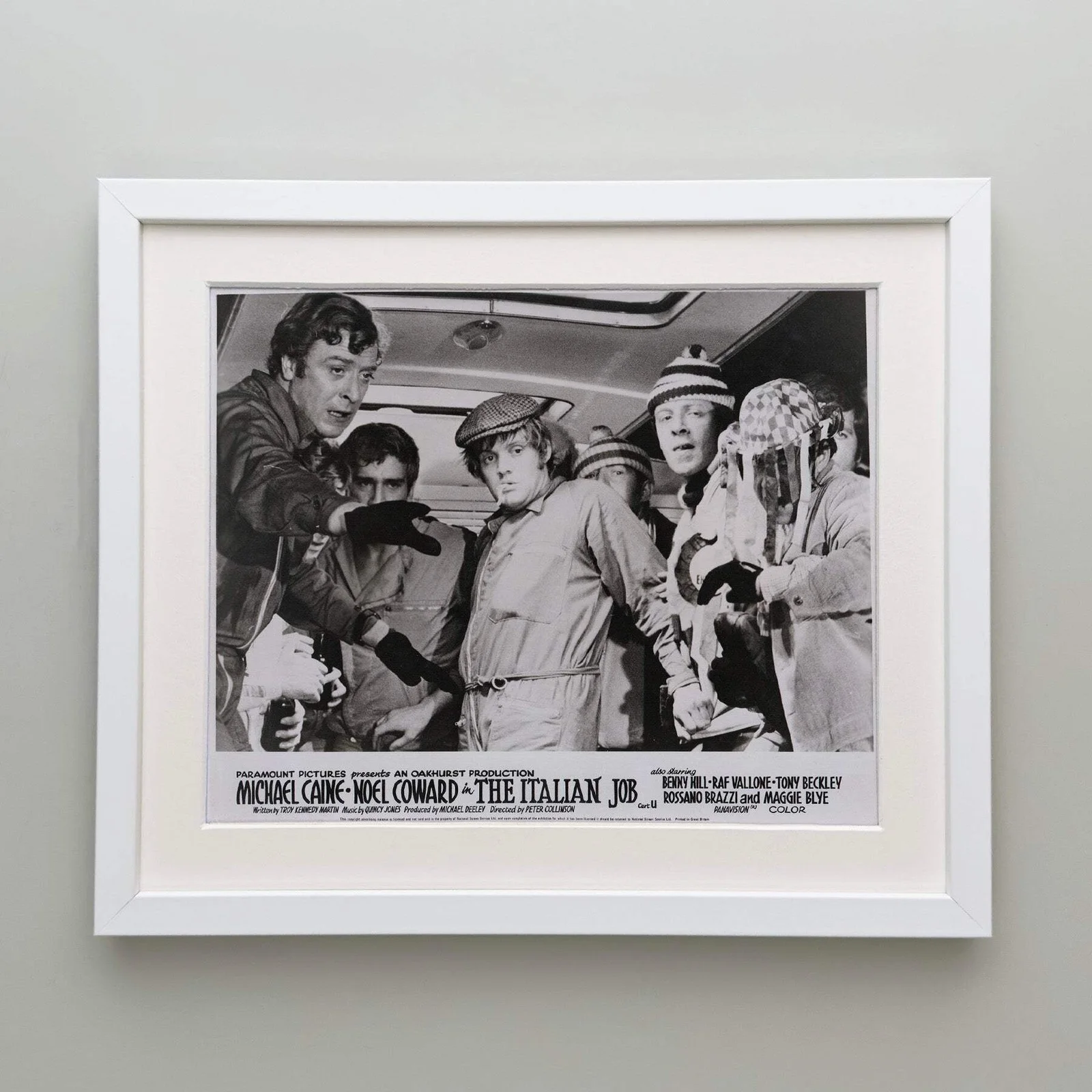 The Italian Job (1969) Press Publicity Still - Framed, изображение 4