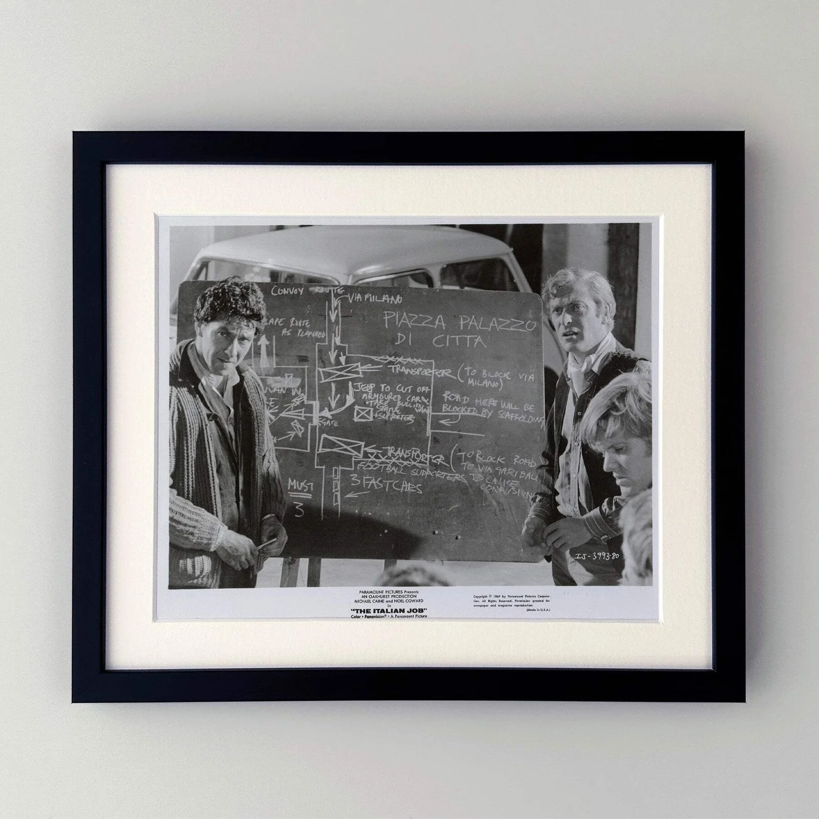The Italian Job (1969) Press Publicity Still - Framed, image 2