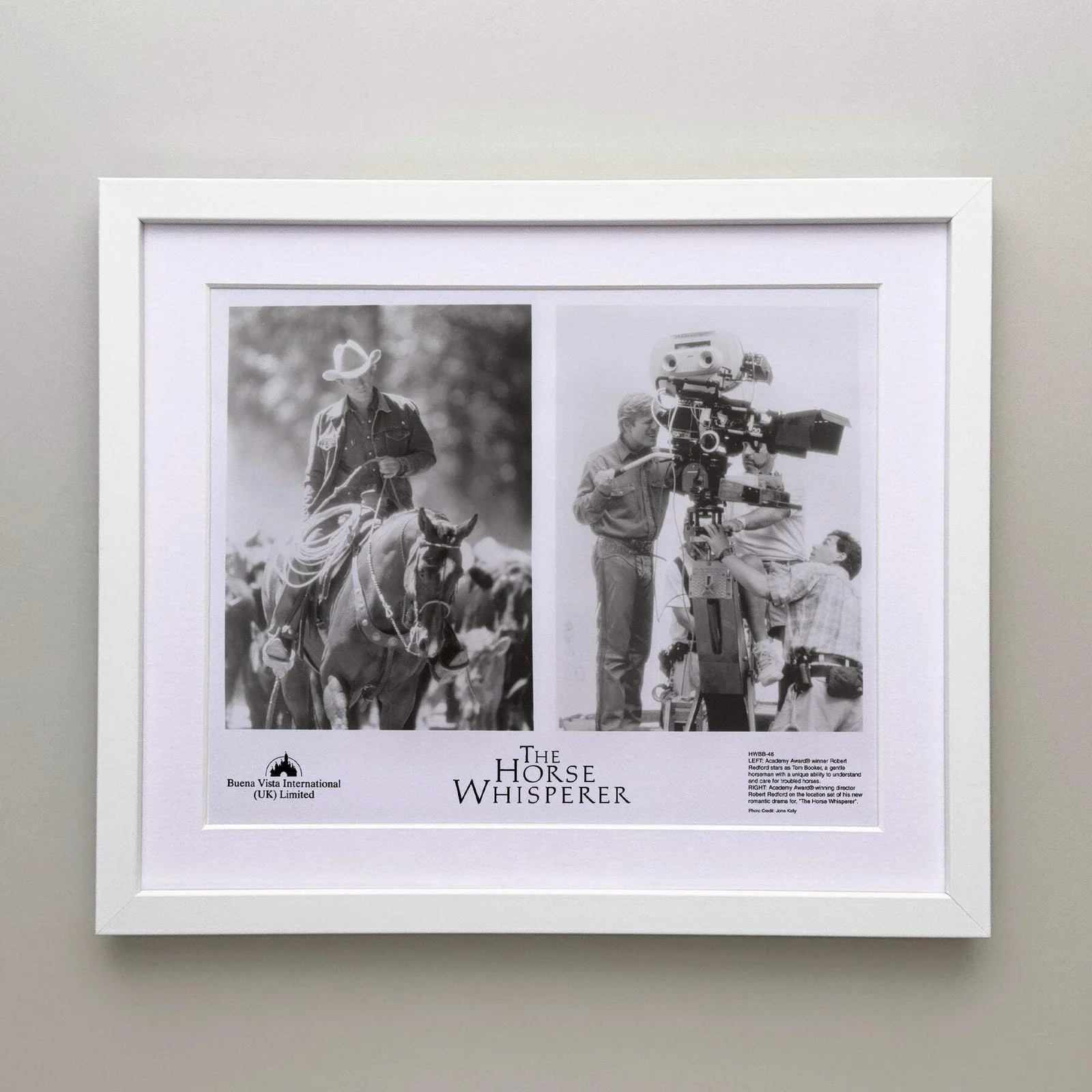 The Horse Whisperer (1998) Press Publicity Still - Framed, изображение 3