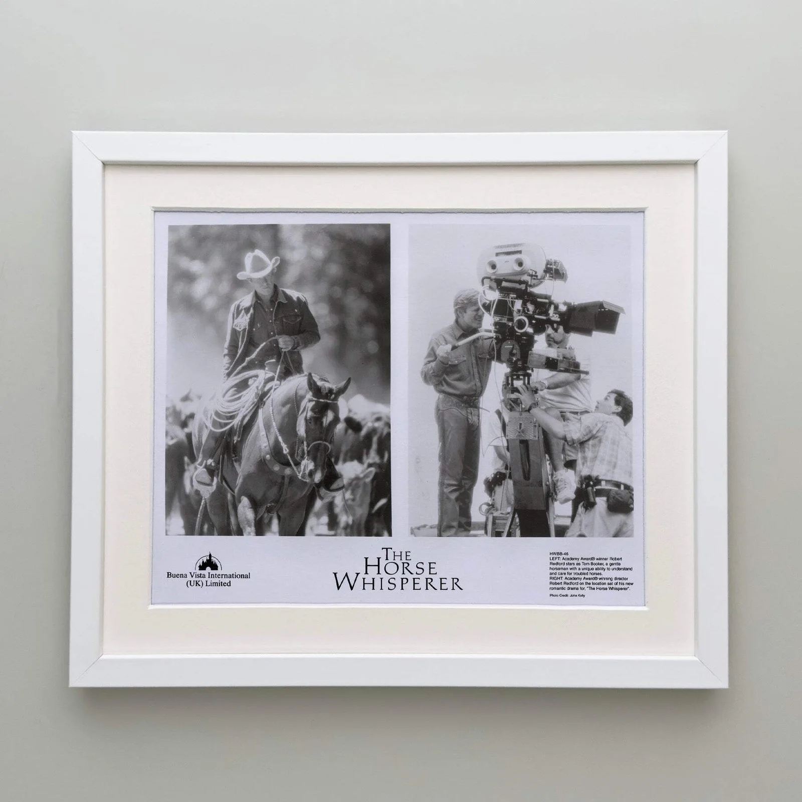 The Horse Whisperer (1998) Press Publicity Still - Framed, изображение 4