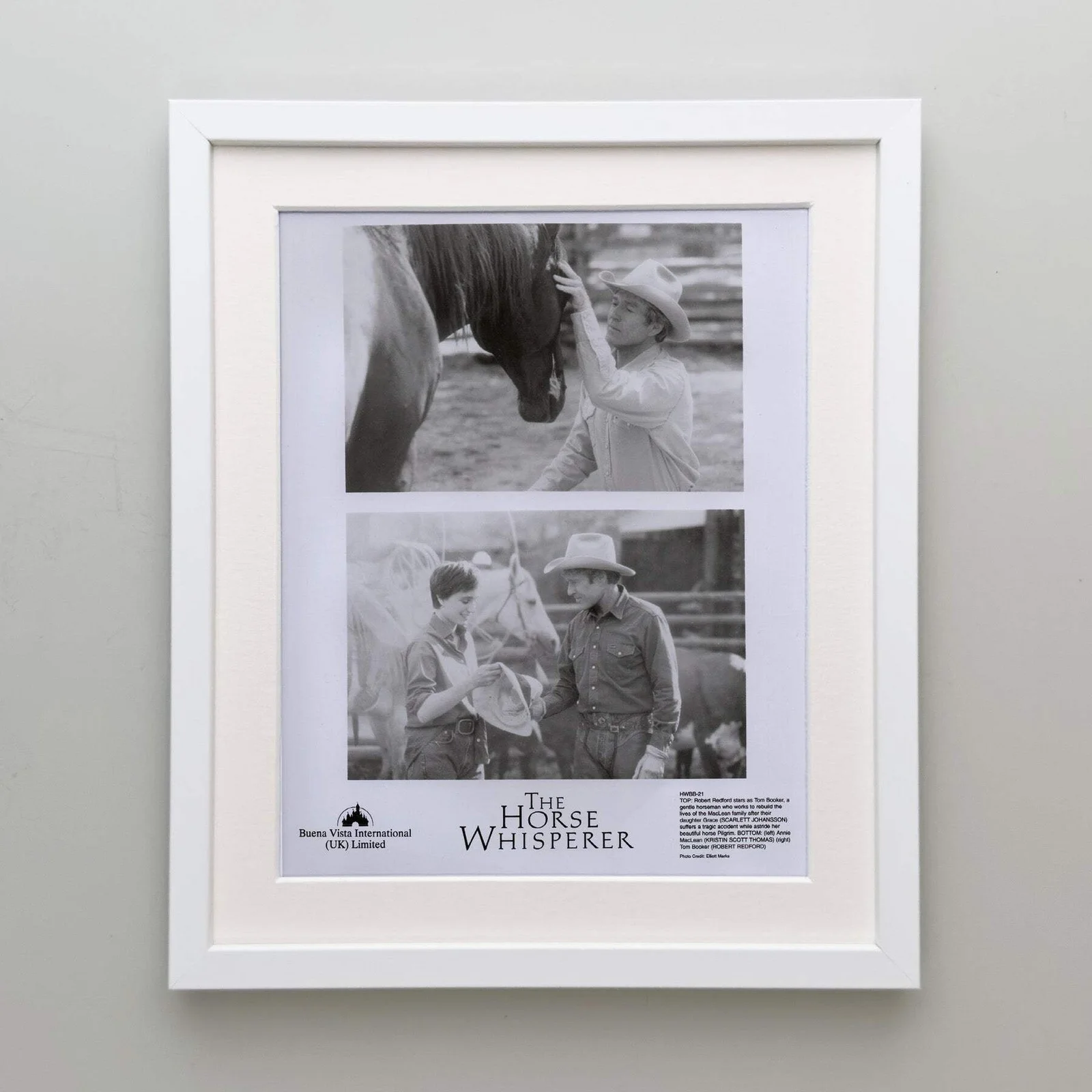 The Horse Whisperer (1998) Press Publicity Still - Framed, image 4