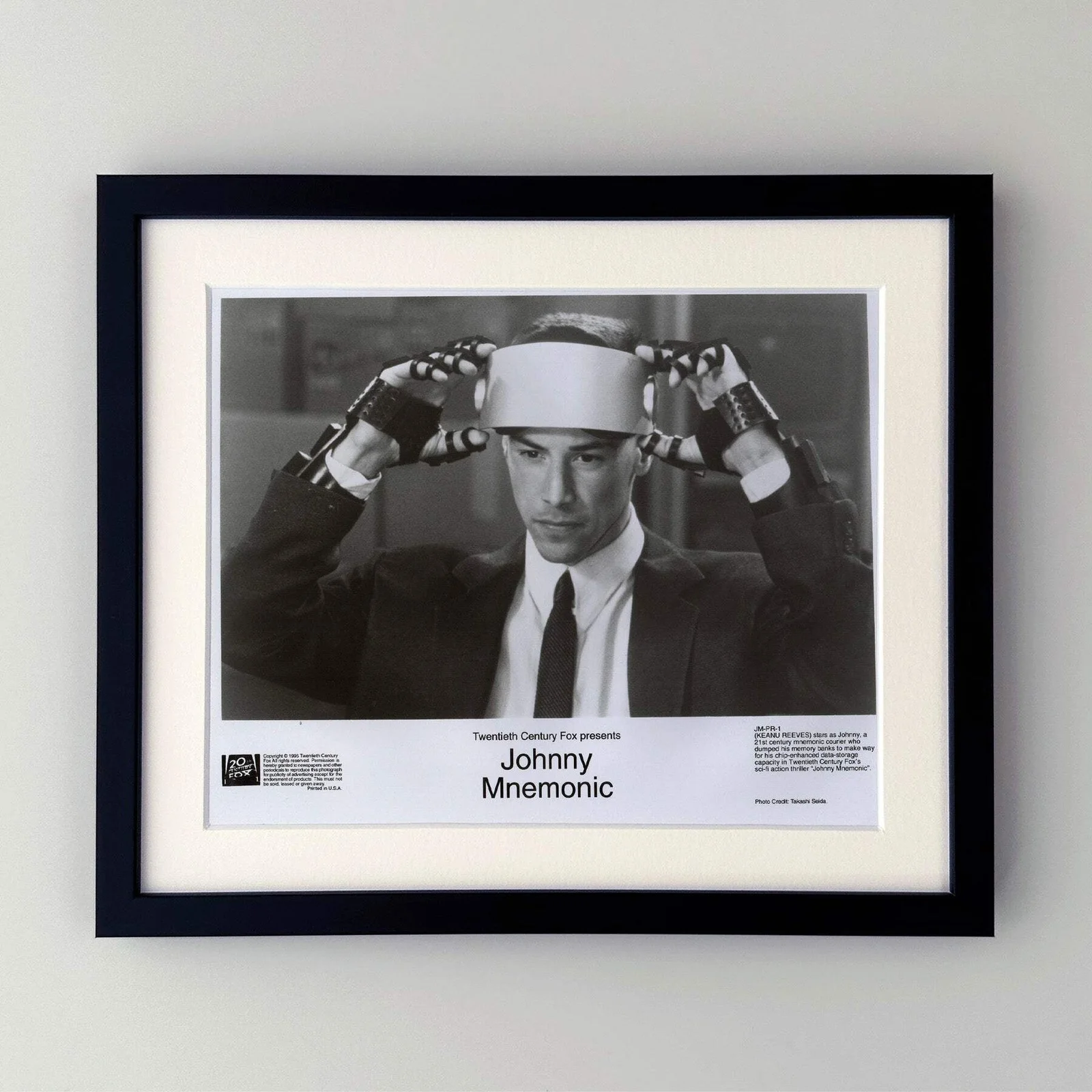 Johnny Mnemonic (1995) Press Publicity Still - Framed, image 2