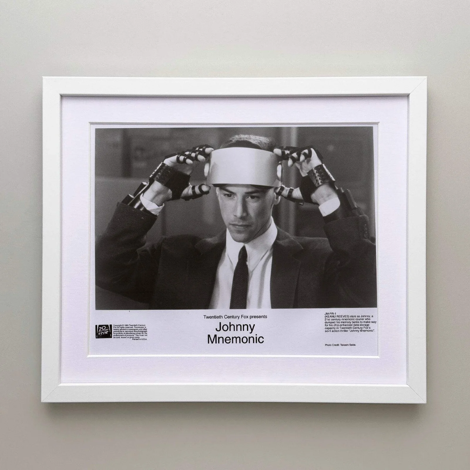 Johnny Mnemonic (1995) Press Publicity Still - Framed, image 3