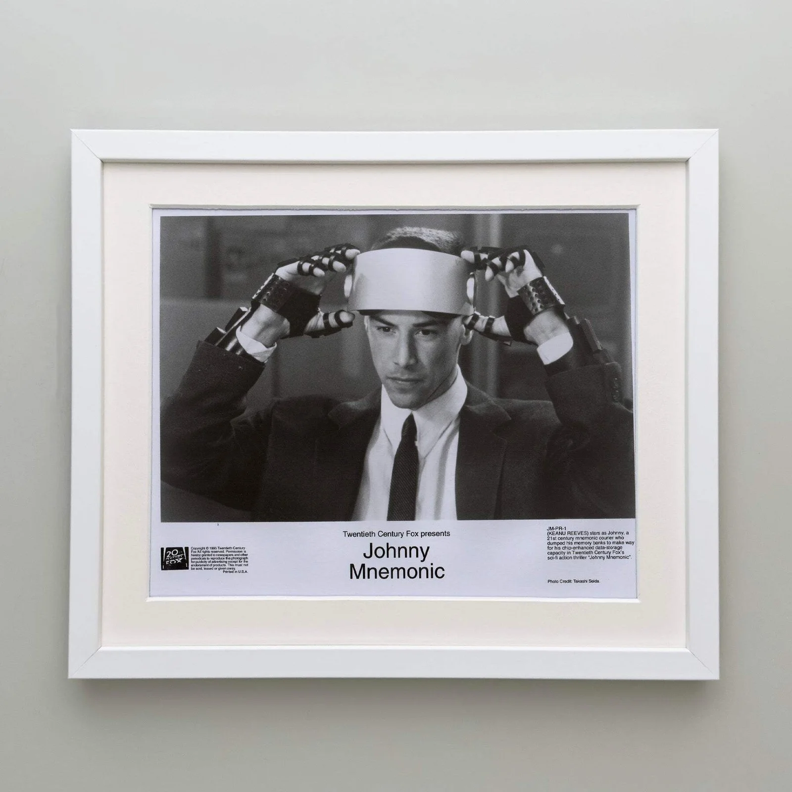Johnny Mnemonic (1995) Press Publicity Still - Framed, image 4
