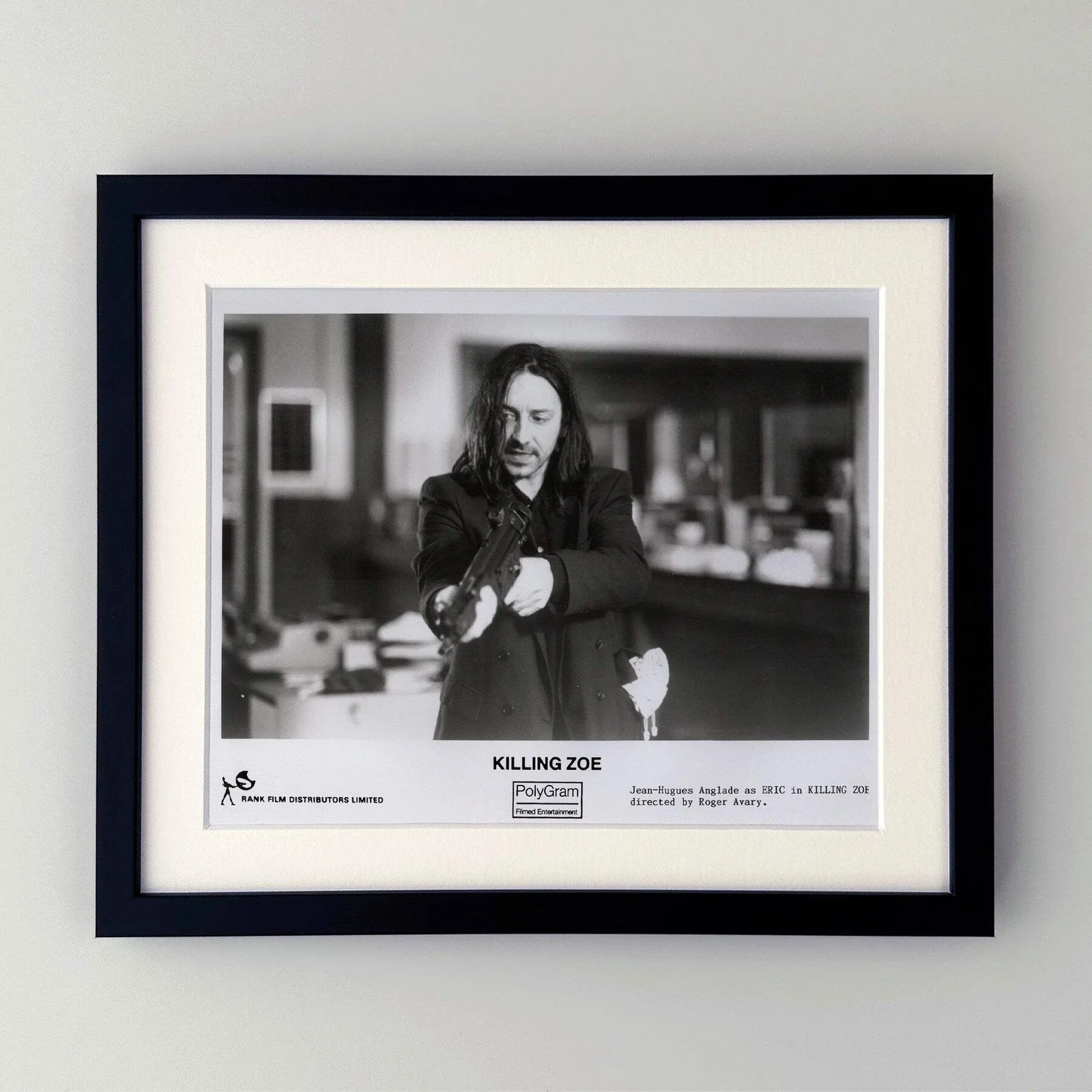 Killing Zoe (1993) Press Publicity Still - Framed, image 2