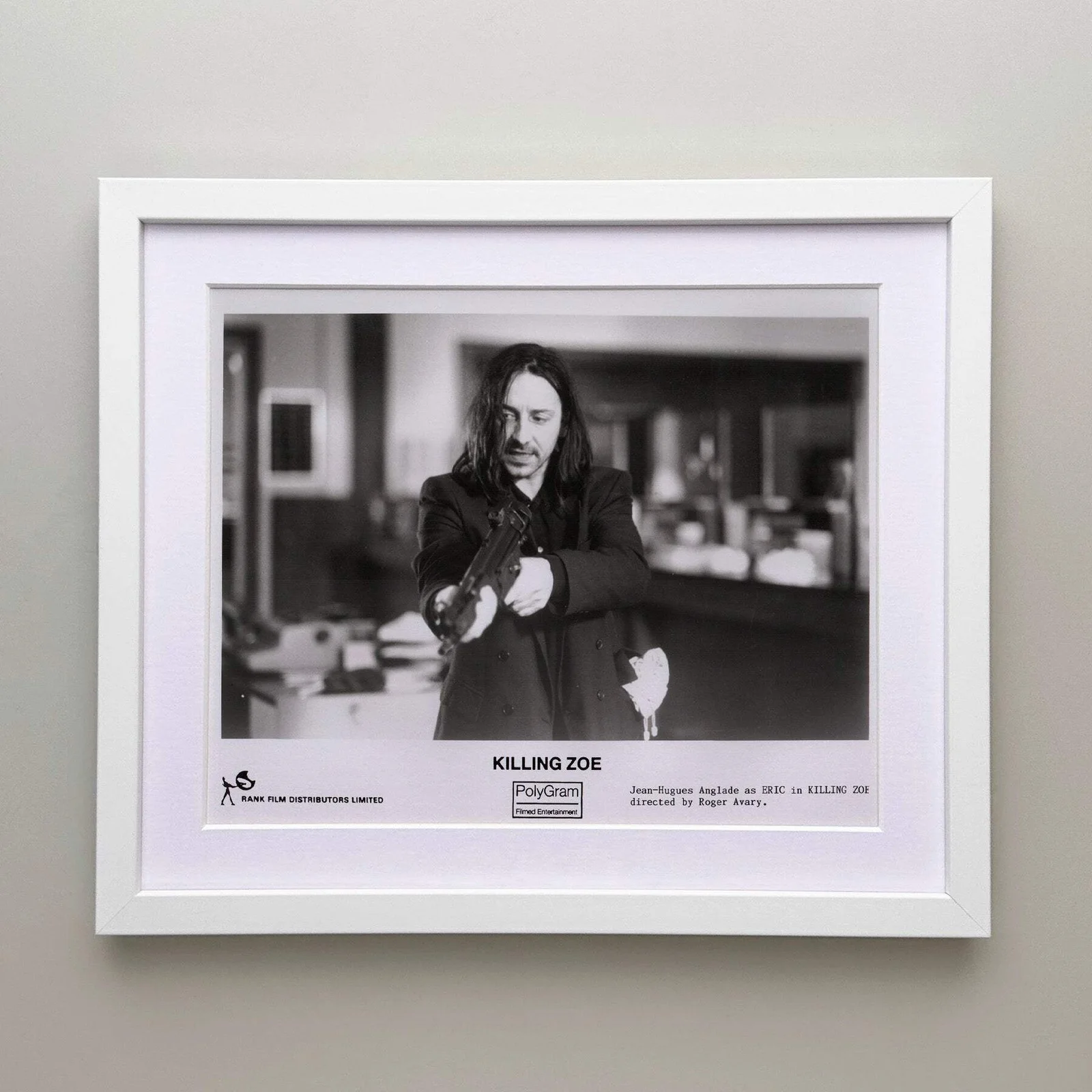 Killing Zoe (1993) Press Publicity Still - Framed, image 3