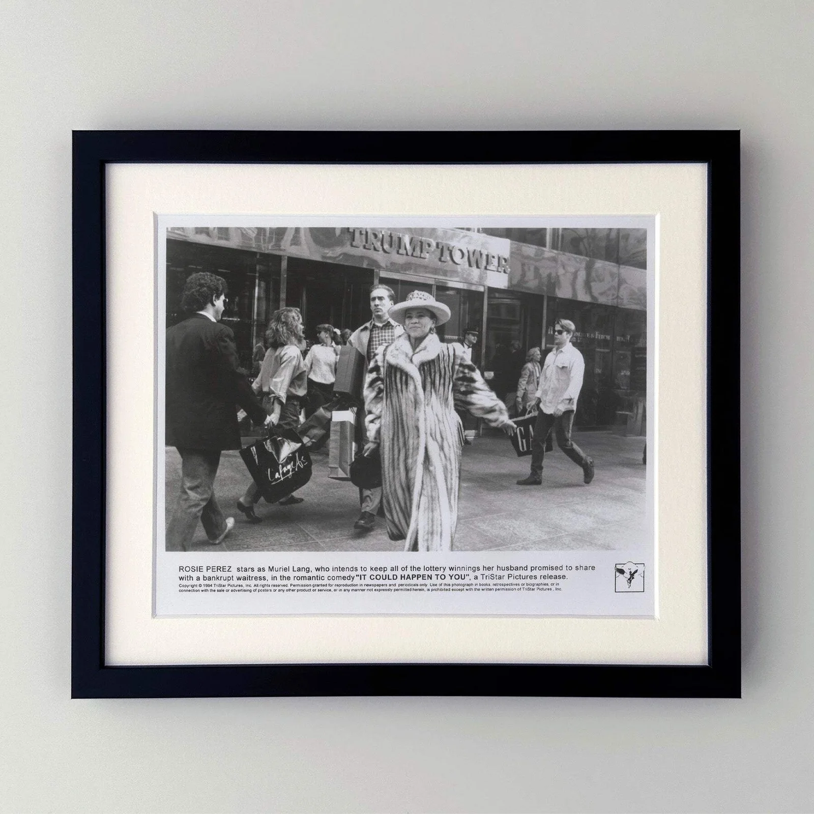 It Could Happen To You (1994) Press Publicity Still - Framed, image 2
