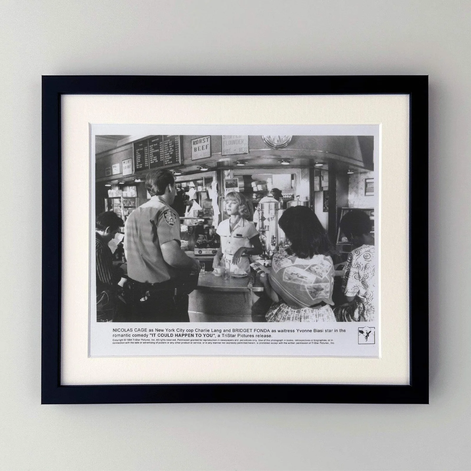 It Could Happen To You (1994) Press Publicity Still - Framed, image 2