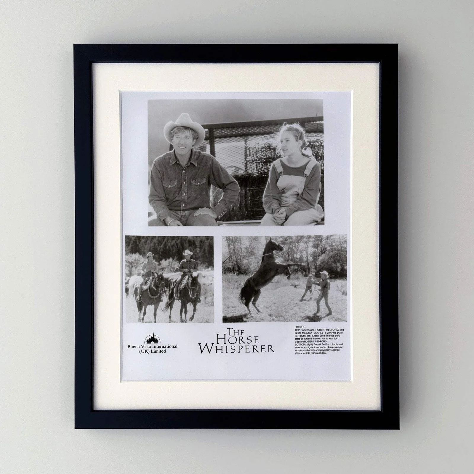 The Horse Whisperer (1998) Press Publicity Still - Framed, image 2