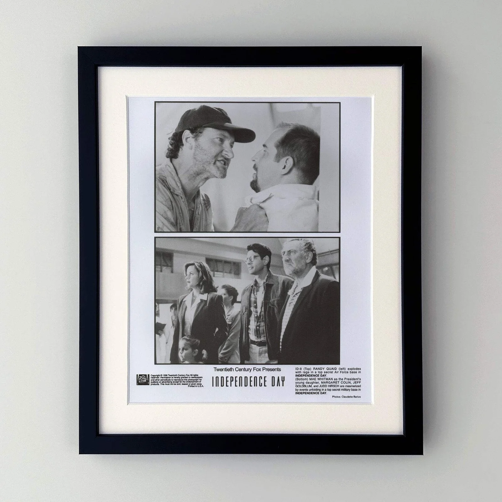 Independence Day (1996) Press Publicity Still - Framed, image 2