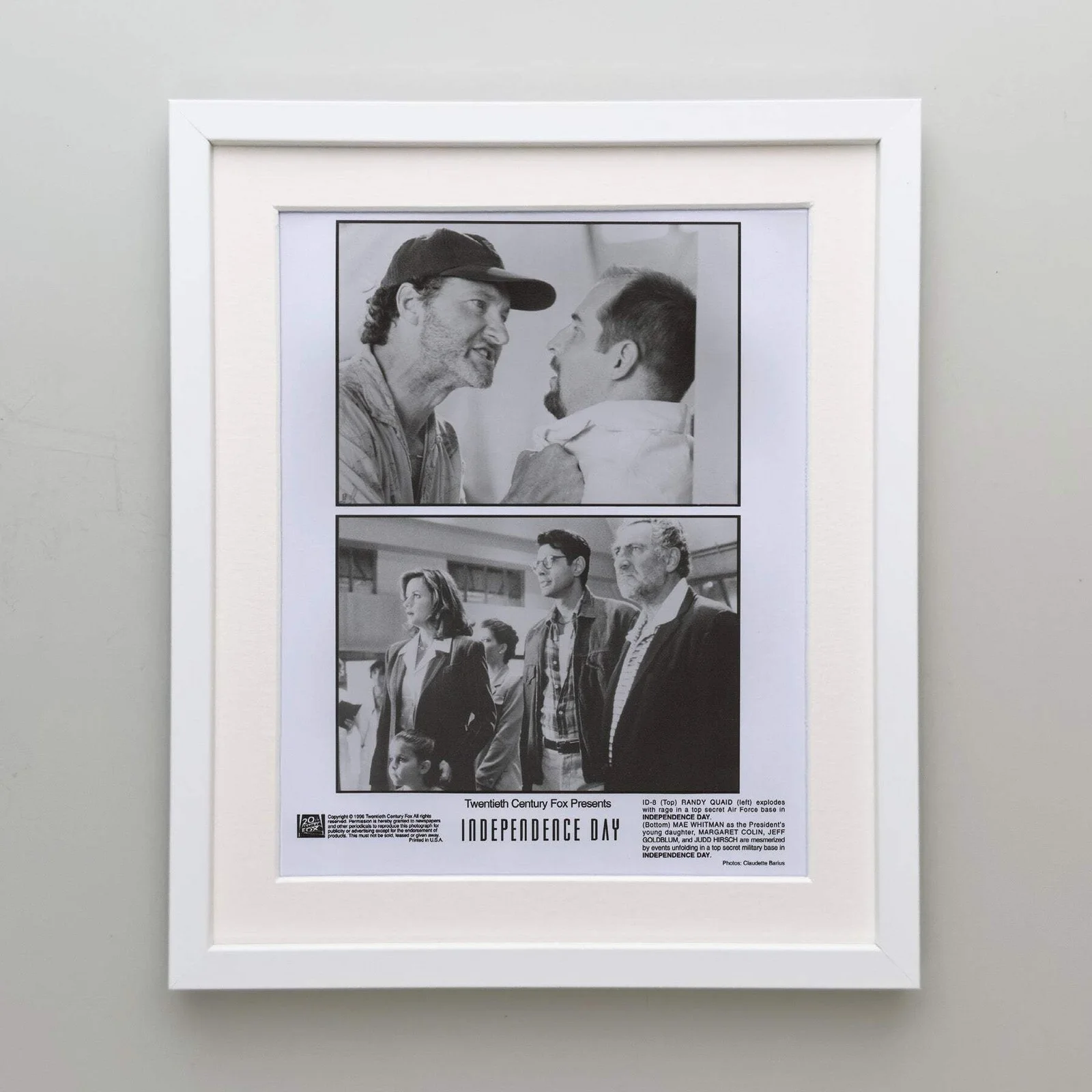 Independence Day (1996) Press Publicity Still - Framed, image 4