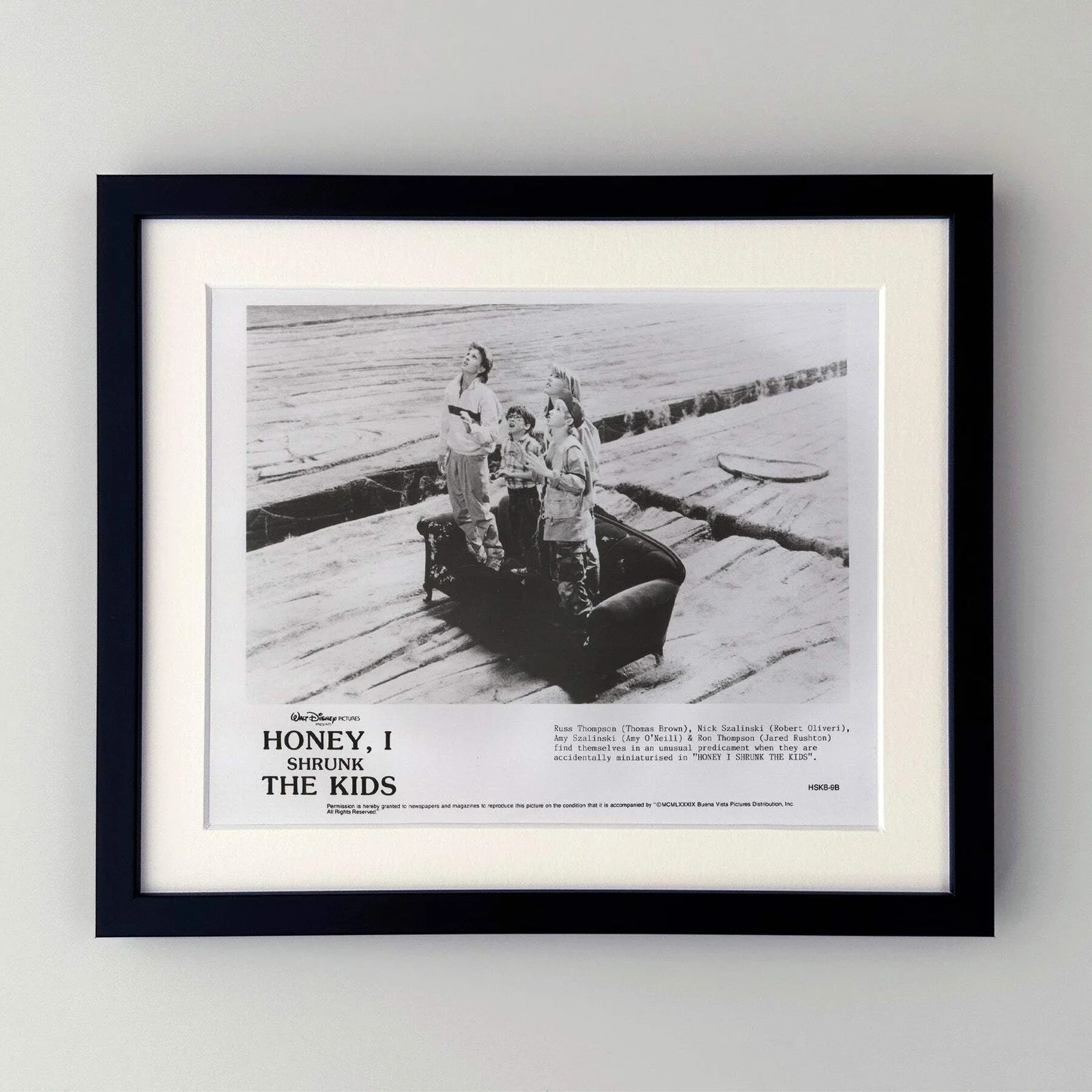 Honey I Shrunk the Kids (1989) Press Publicity Still - Framed, image 2