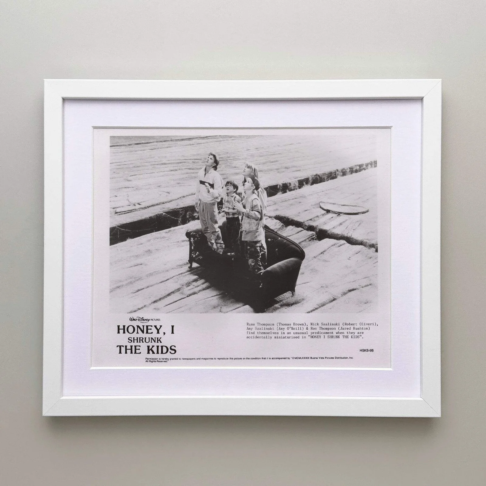 Honey I Shrunk the Kids (1989) Press Publicity Still - Framed, image 3