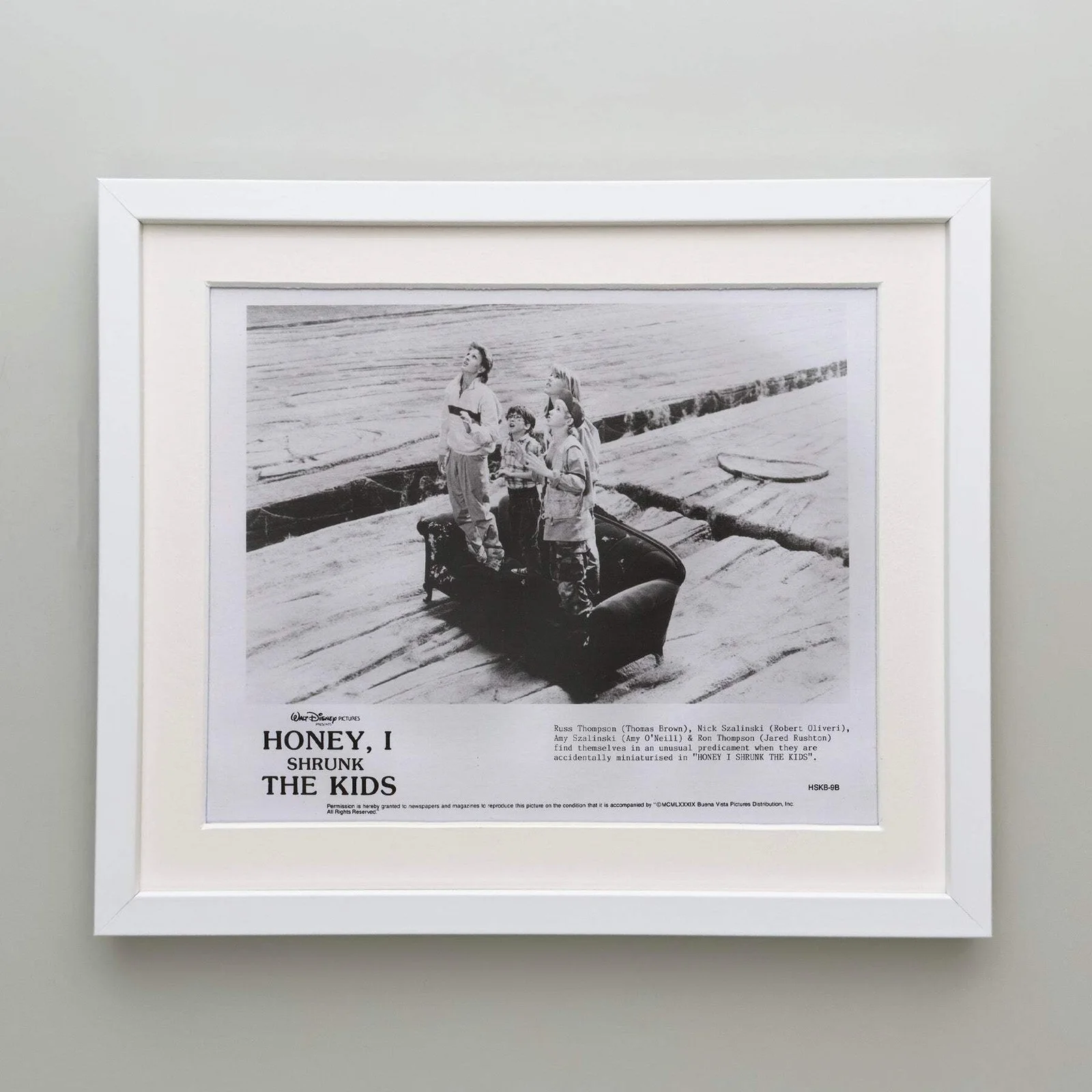 Honey I Shrunk the Kids (1989) Press Publicity Still - Framed, image 4