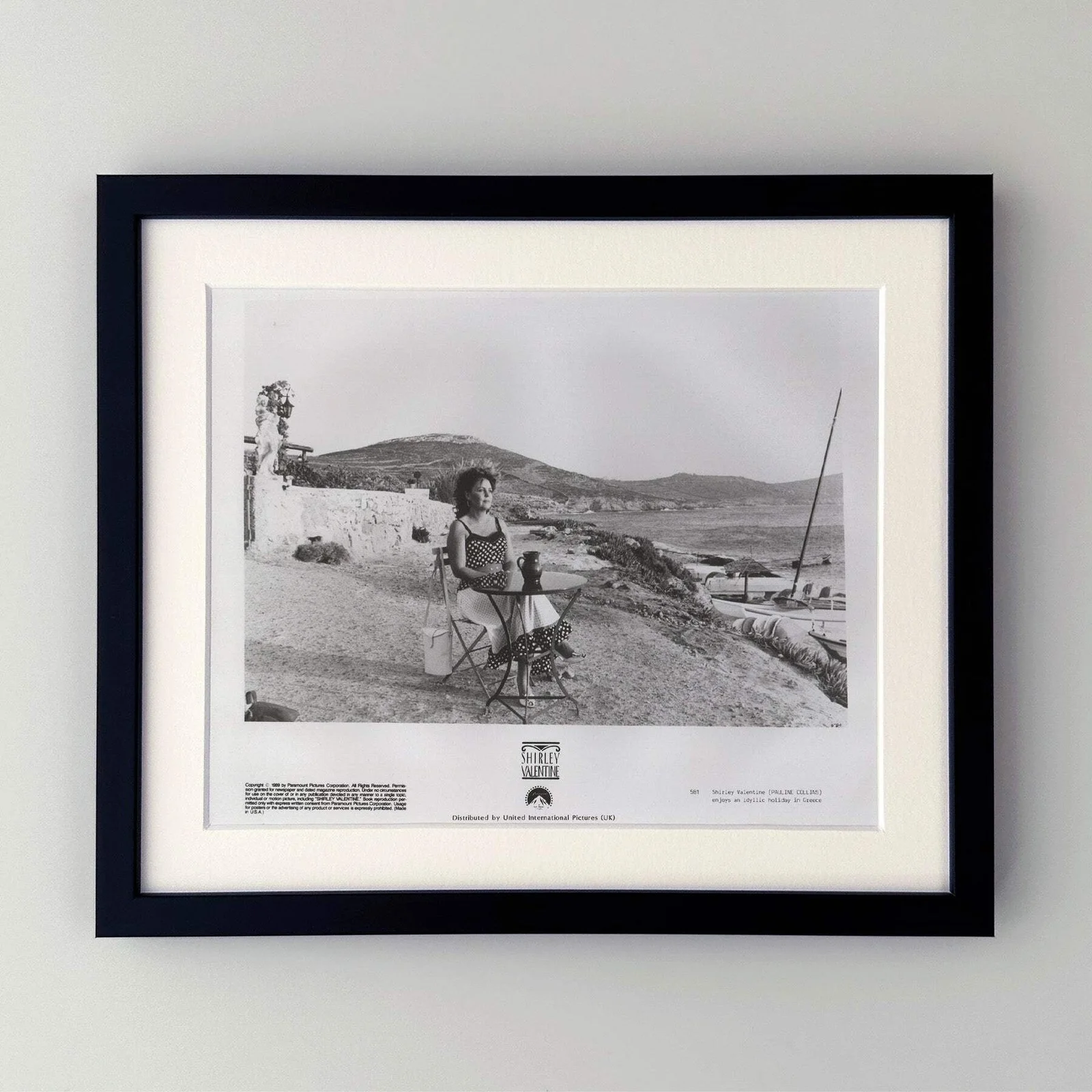 Shirley Valentine (1989) Press Publicity Still - Framed, image 2