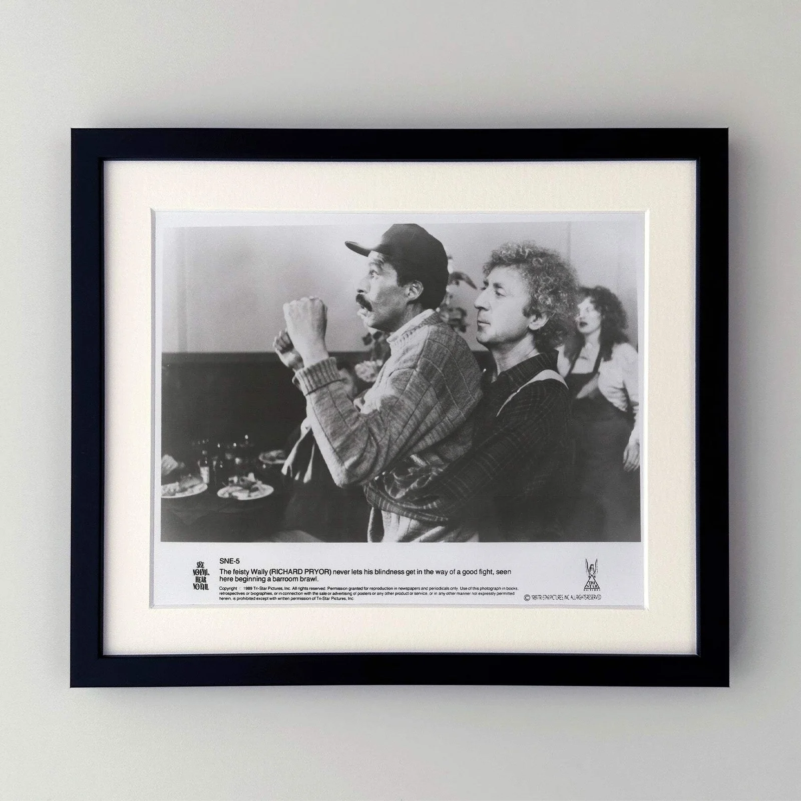 See No Evil Hear No Evil (1989) Press Publicity Still - Framed, image 2