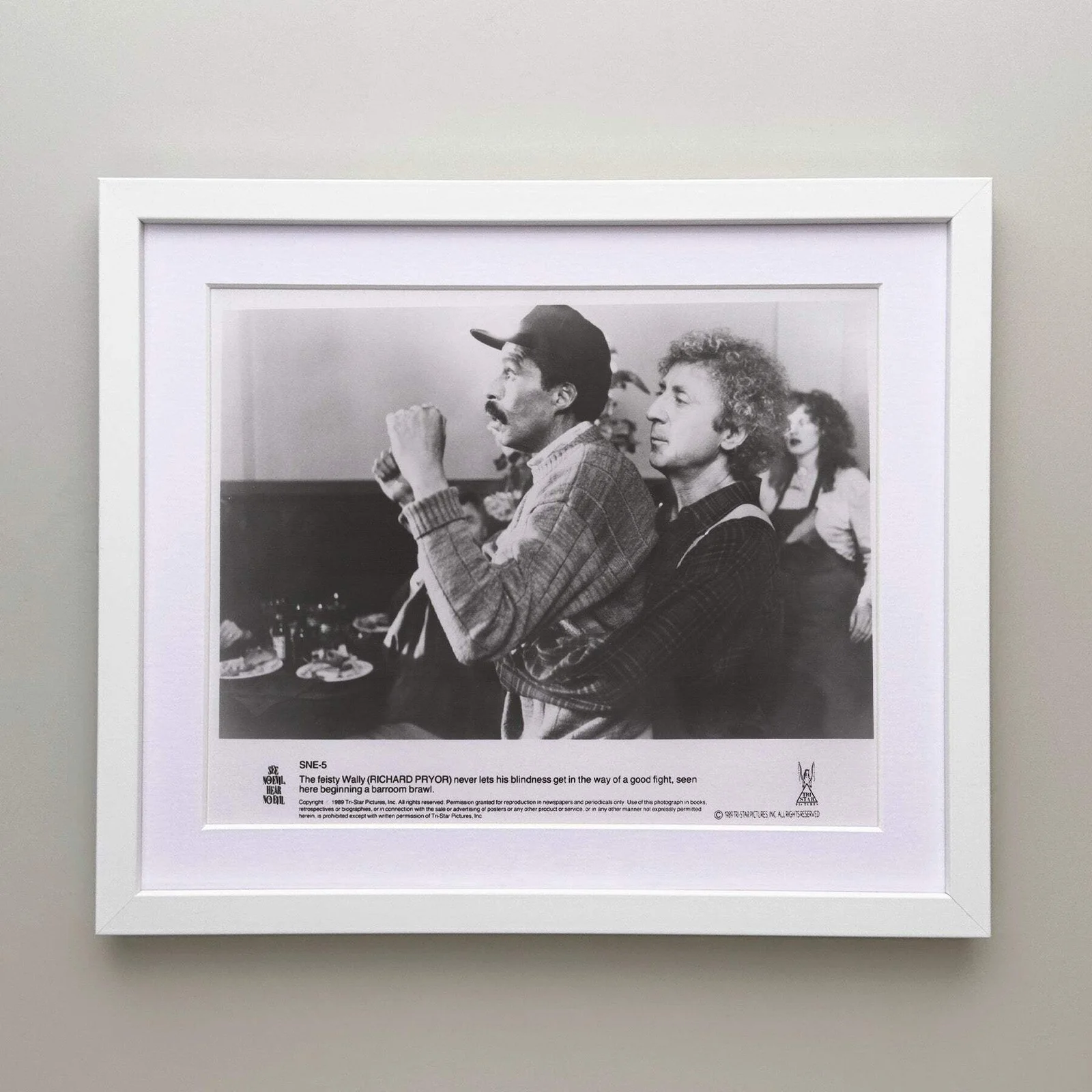 See No Evil Hear No Evil (1989) Press Publicity Still - Framed, image 3