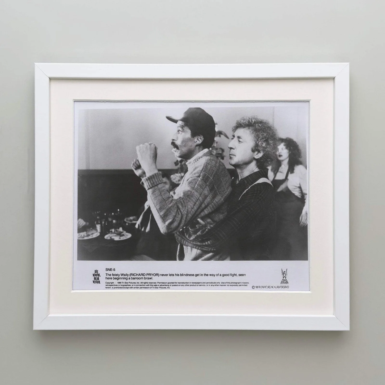 See No Evil Hear No Evil (1989) Press Publicity Still - Framed, image 4