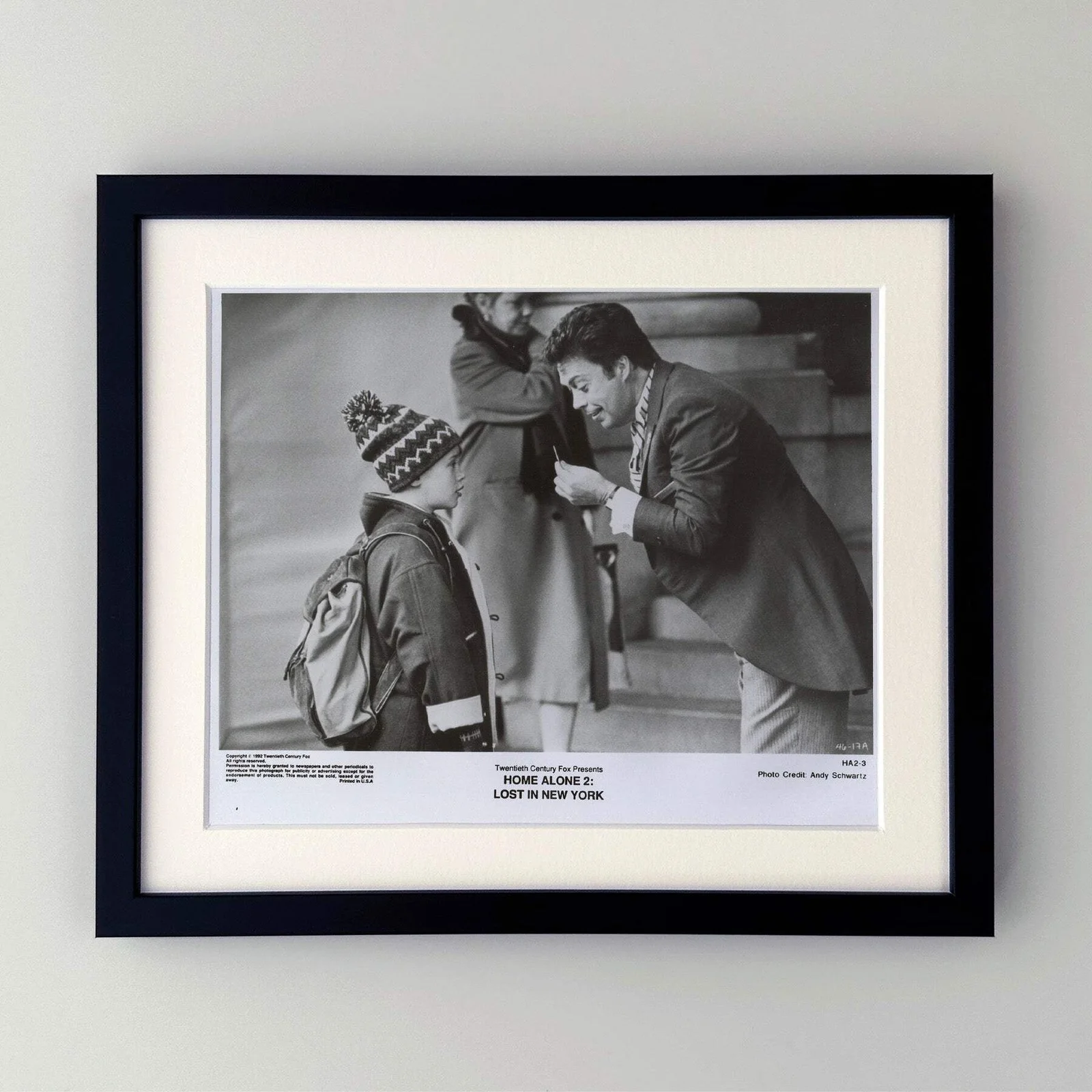 Home Alone 2 (1992) Press Publicity Still - Framed, изображение 2
