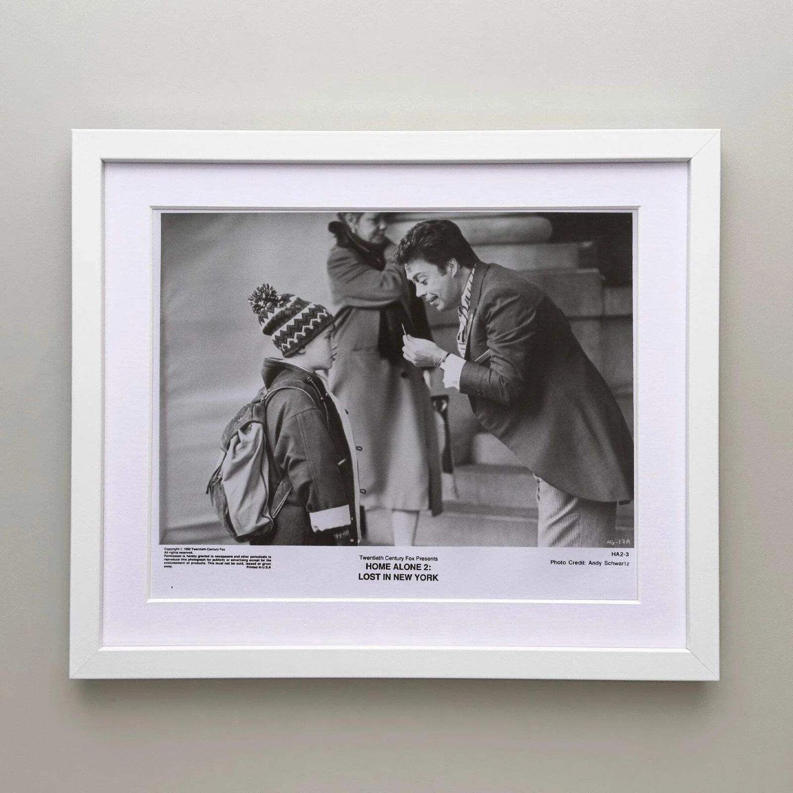 Home Alone 2 (1992) Press Publicity Still - Framed, изображение 3