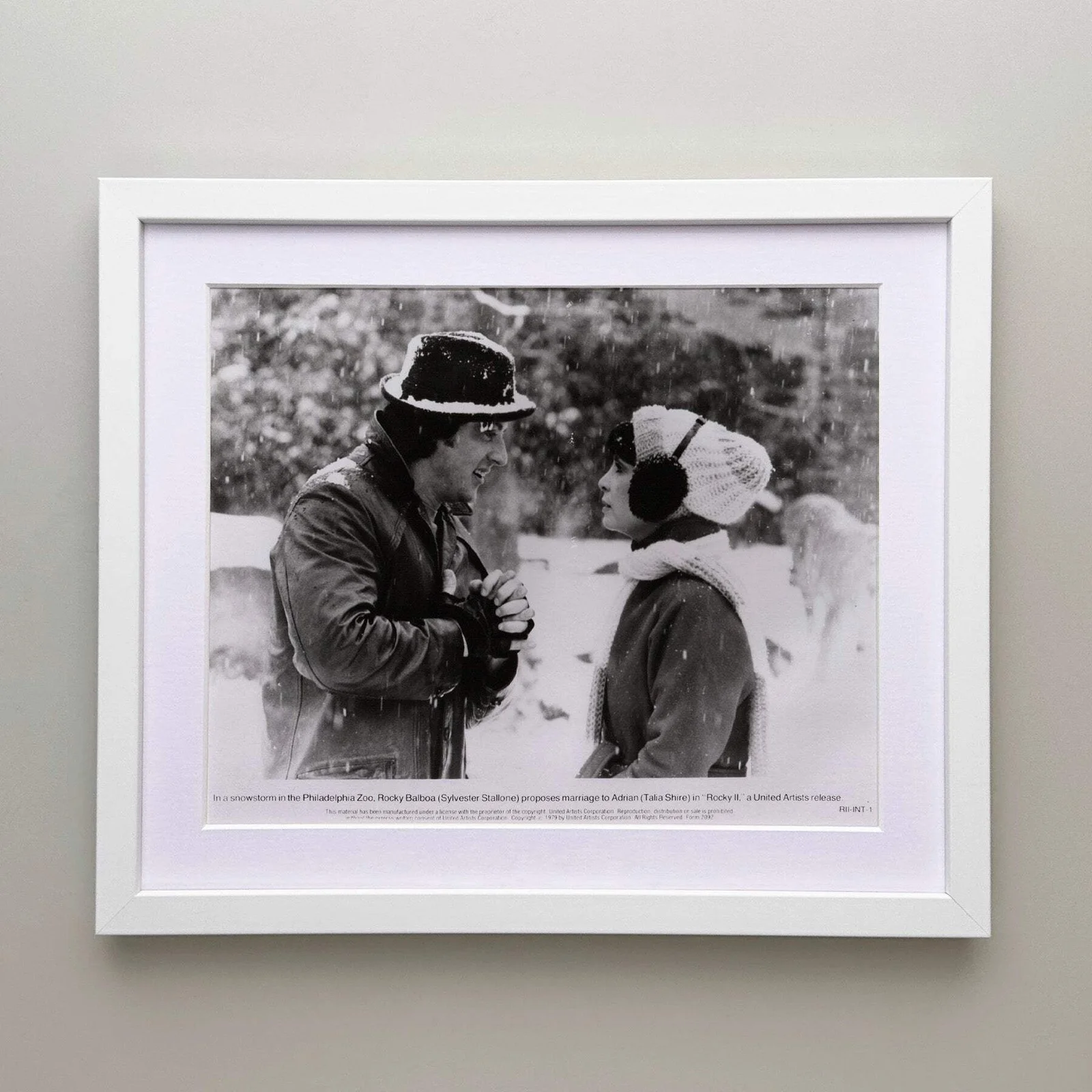 Rocky 2 (1979) Press Publicity Still - Framed, image 3