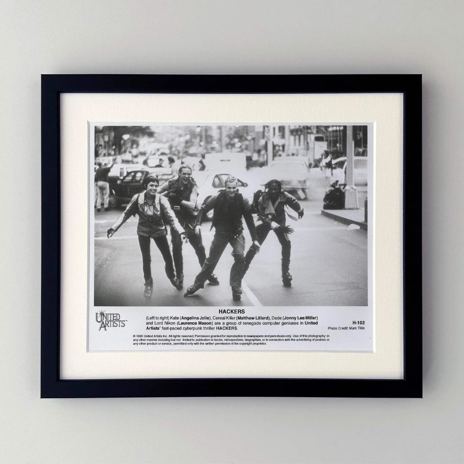 Hackers (1995) Press Publicity Still - Framed, image 2