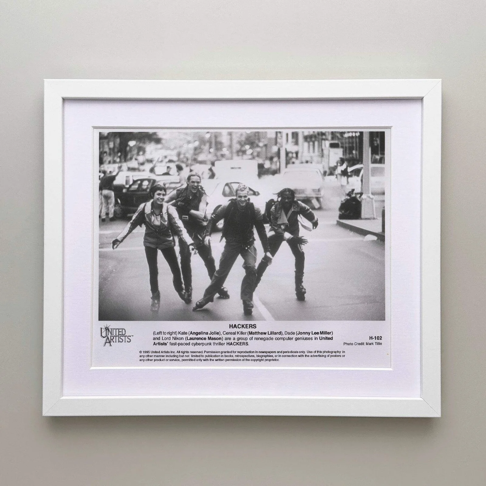 Hackers (1995) Press Publicity Still - Framed, image 3